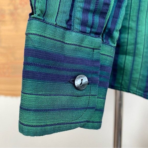 Dolce & Gabbana Dolce & Gabbana Striped Button Down Shirt Made In Italy Size US S / EU 44-46 / 1 - 6 Thumbnail