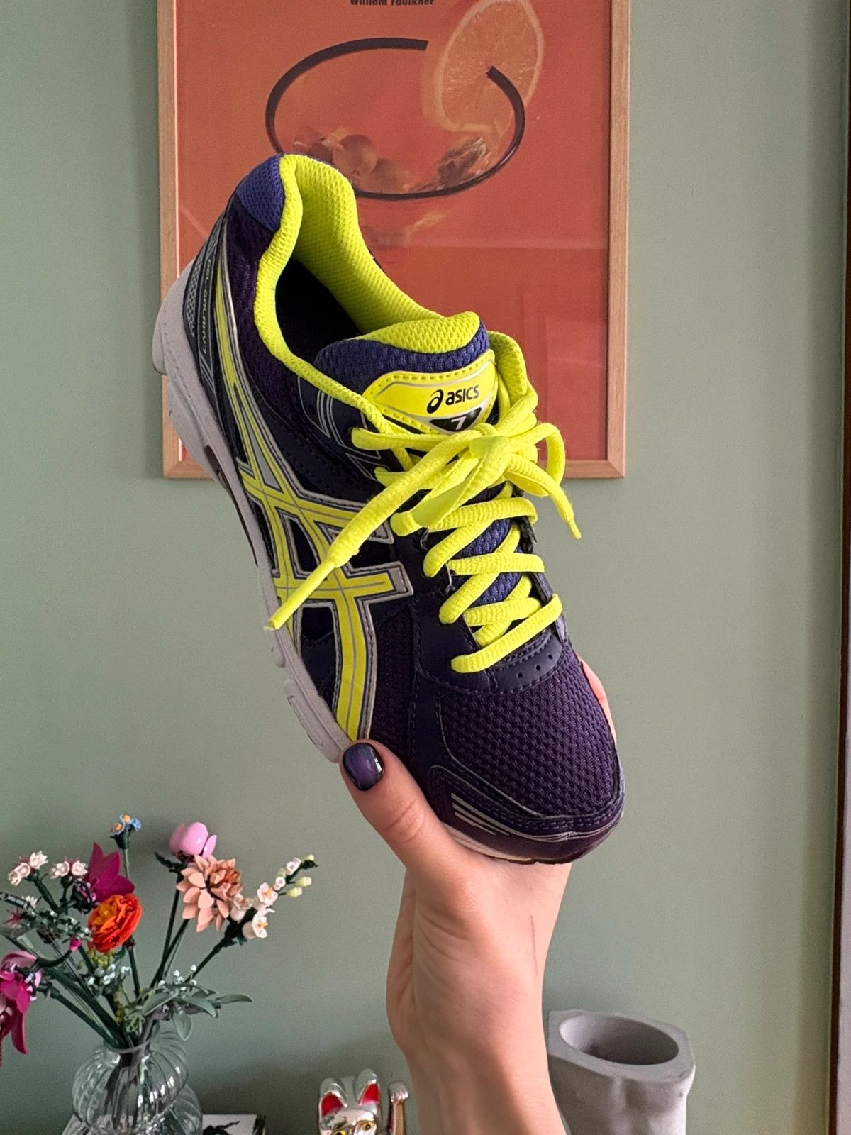 Asics Asics Gel Galaxy 7 Vintage Streetwear Sport Retro Sneakers Size US 5 / EU 37 - 4 Thumbnail