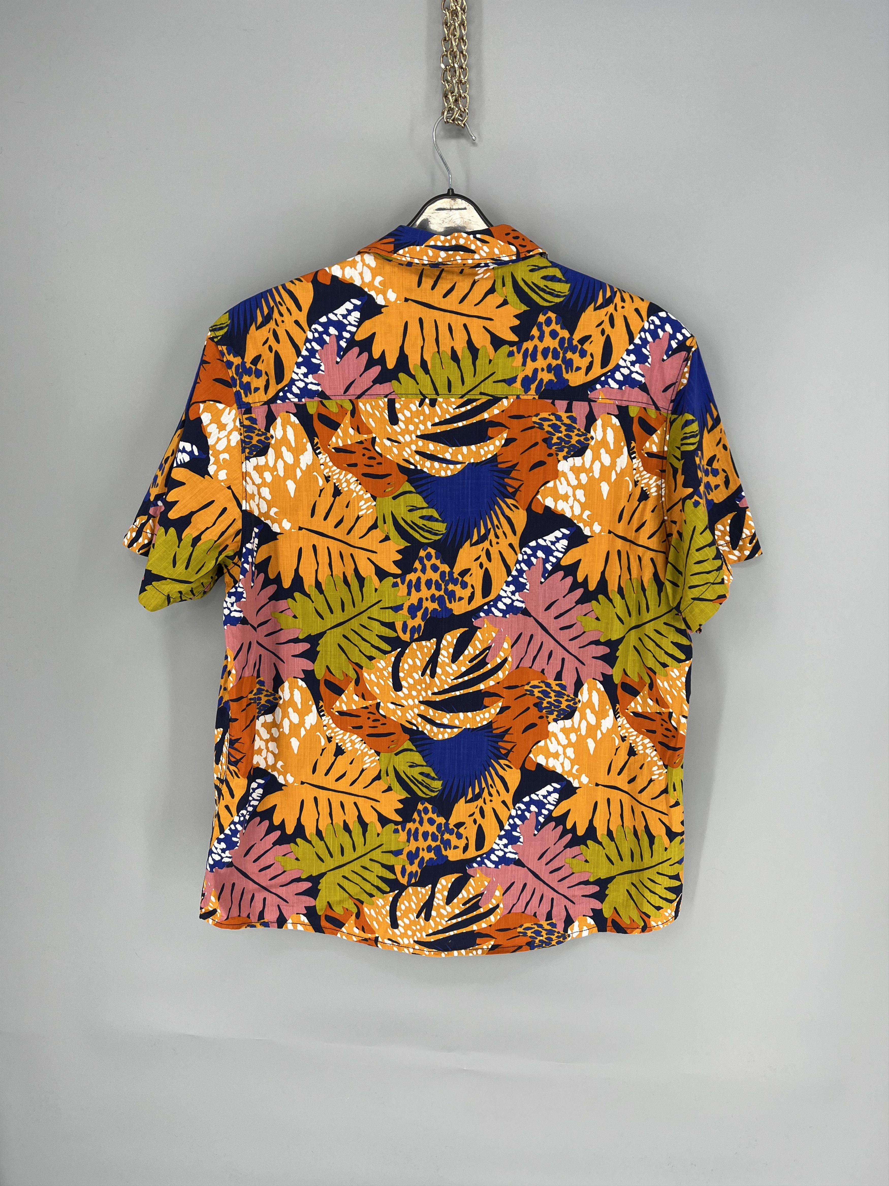 Vintage Vintage Hawaiian Company Flower Silk Shirt Size US XL / EU 56 / 4 - 10 Thumbnail