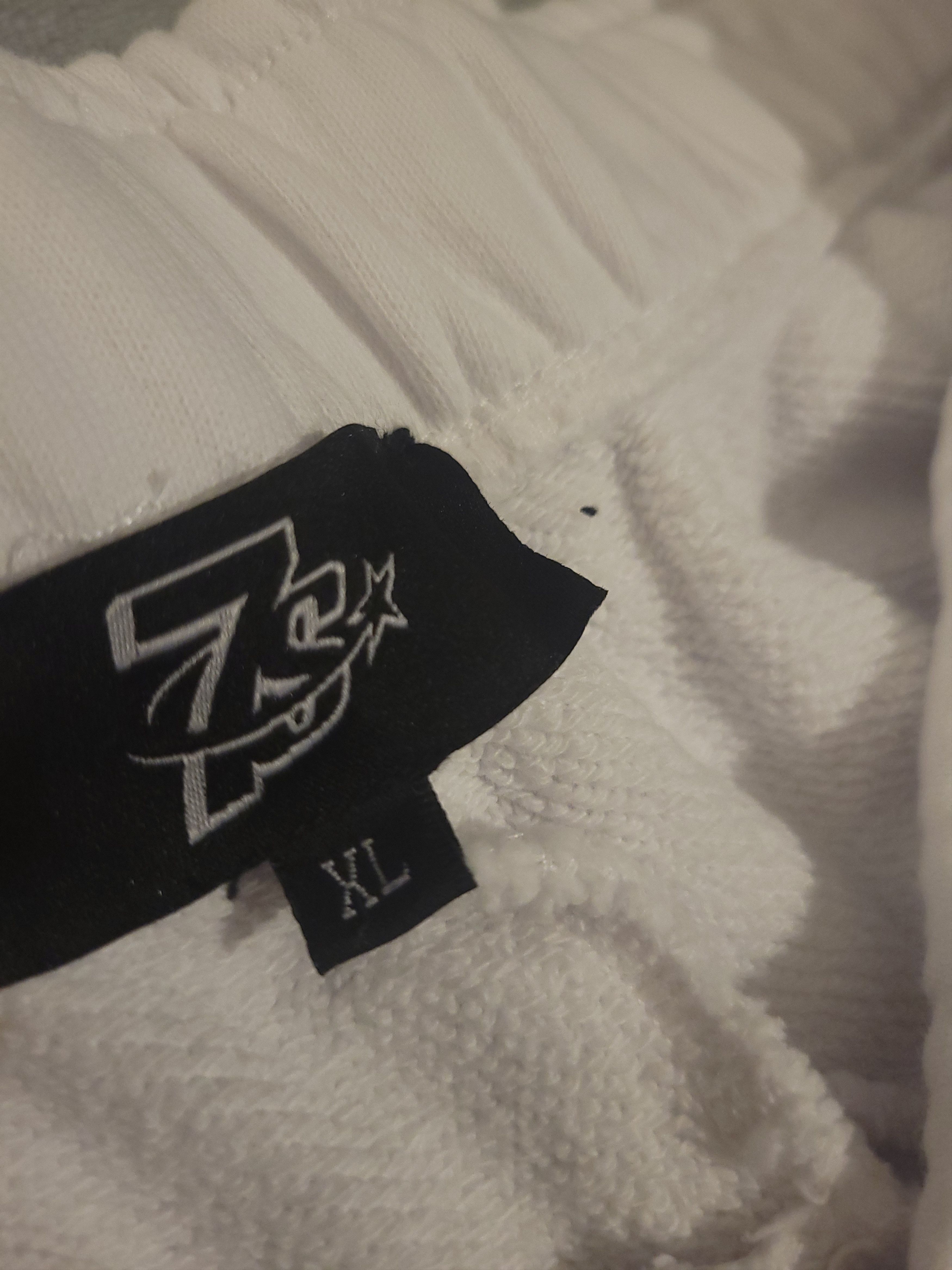 TRIPLE SEVENS Triple Sevens- White Wide Leg Flared Sweatpants-Men XL- BNWT Size US 36 / EU 52 - 12 Thumbnail