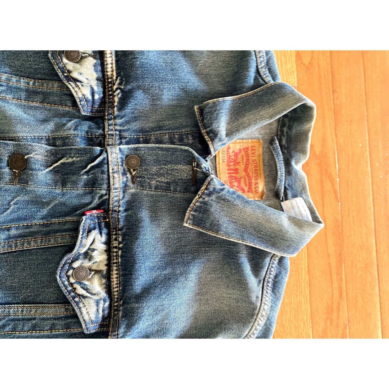 Levi's Levi's Trucker Jacket Denim Button Size US 39 - 4 Thumbnail
