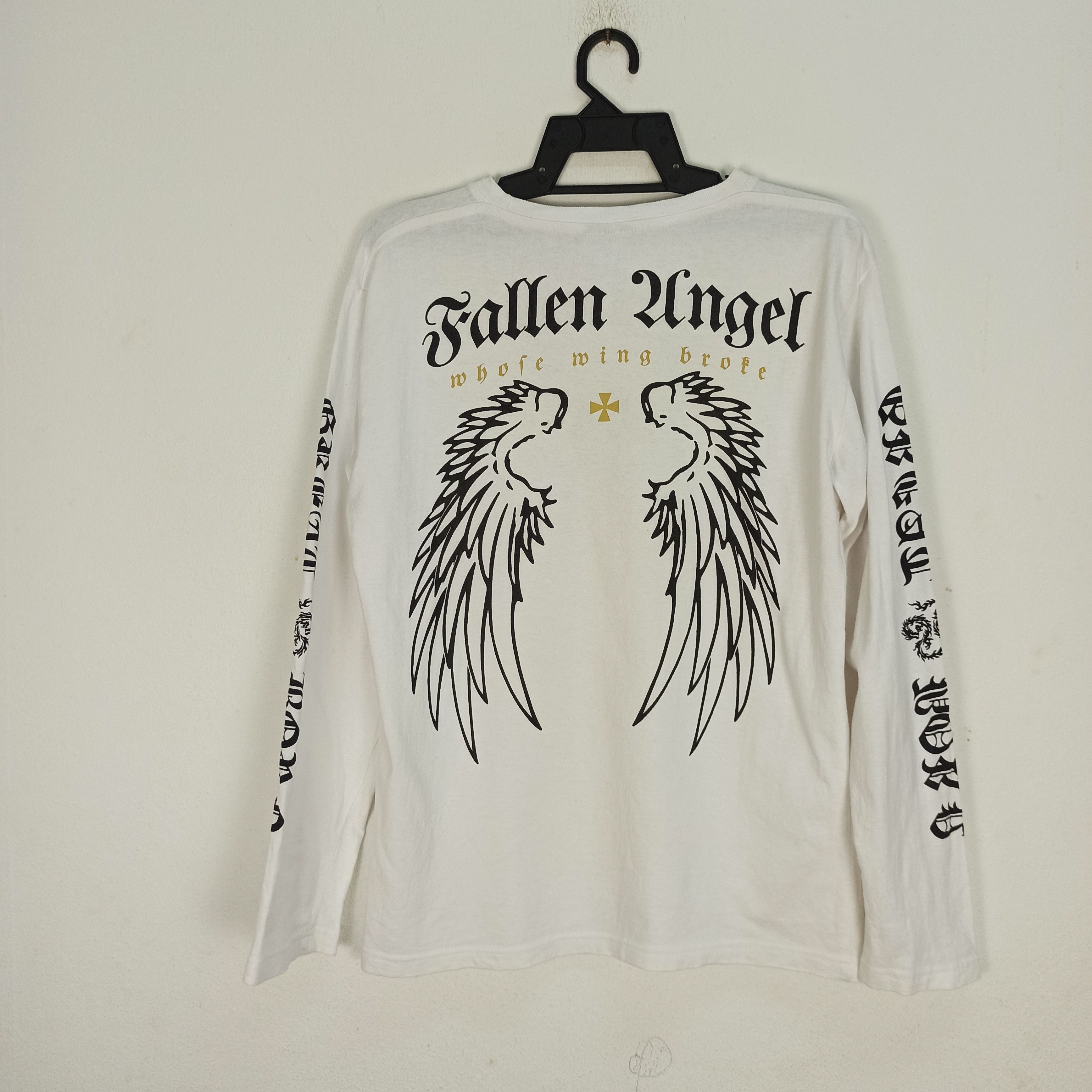 Japanese Brand Vintage Bullet Noise Poem Long Tshirt Skulls/LGB/Kmrii Size US M / EU 48-50 / 2 - 4 Thumbnail