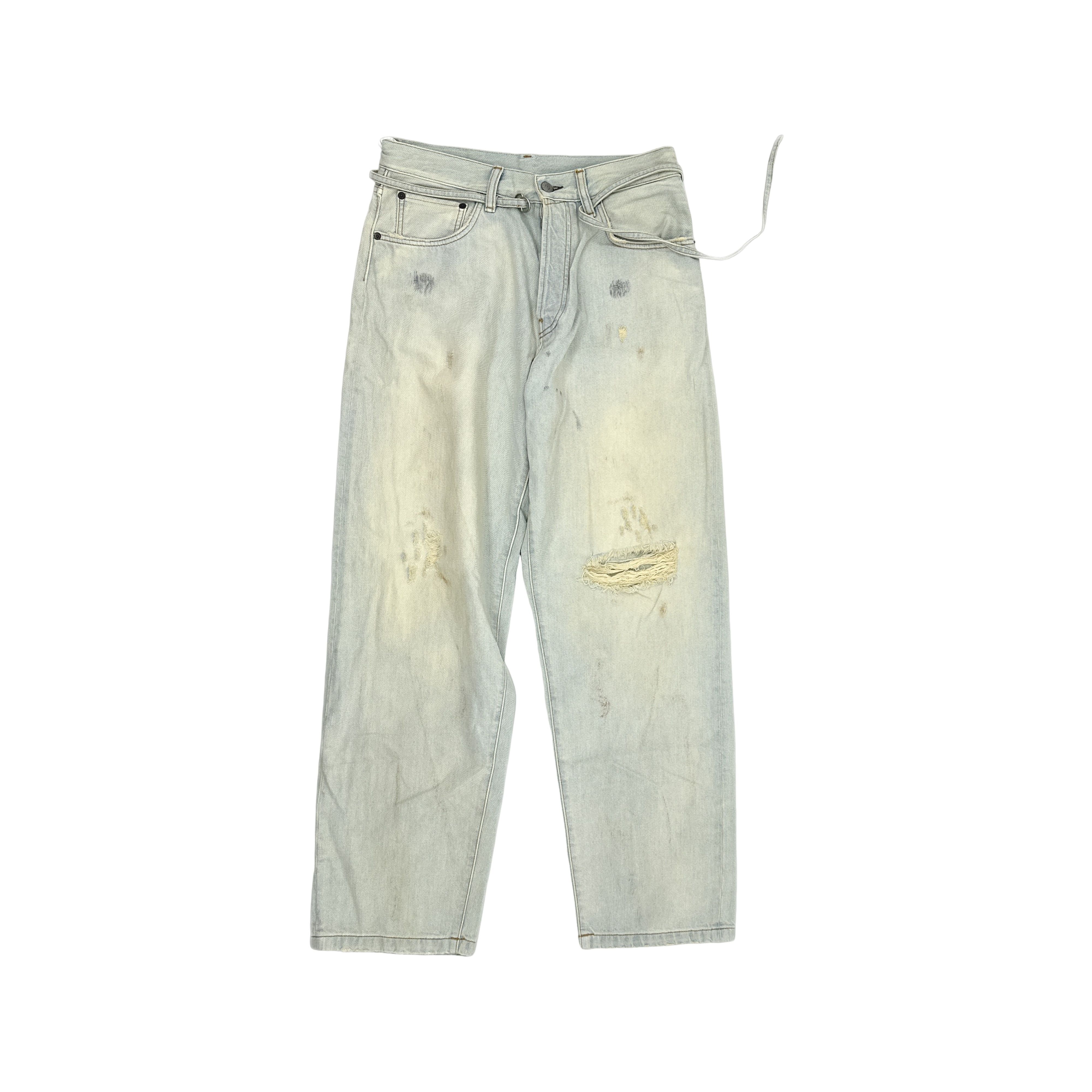Acne Studios Acne Studios 1991 Toj U Distressed Denim Jeans 28 Size US 28 / EU 44 - 1 Thumbnail