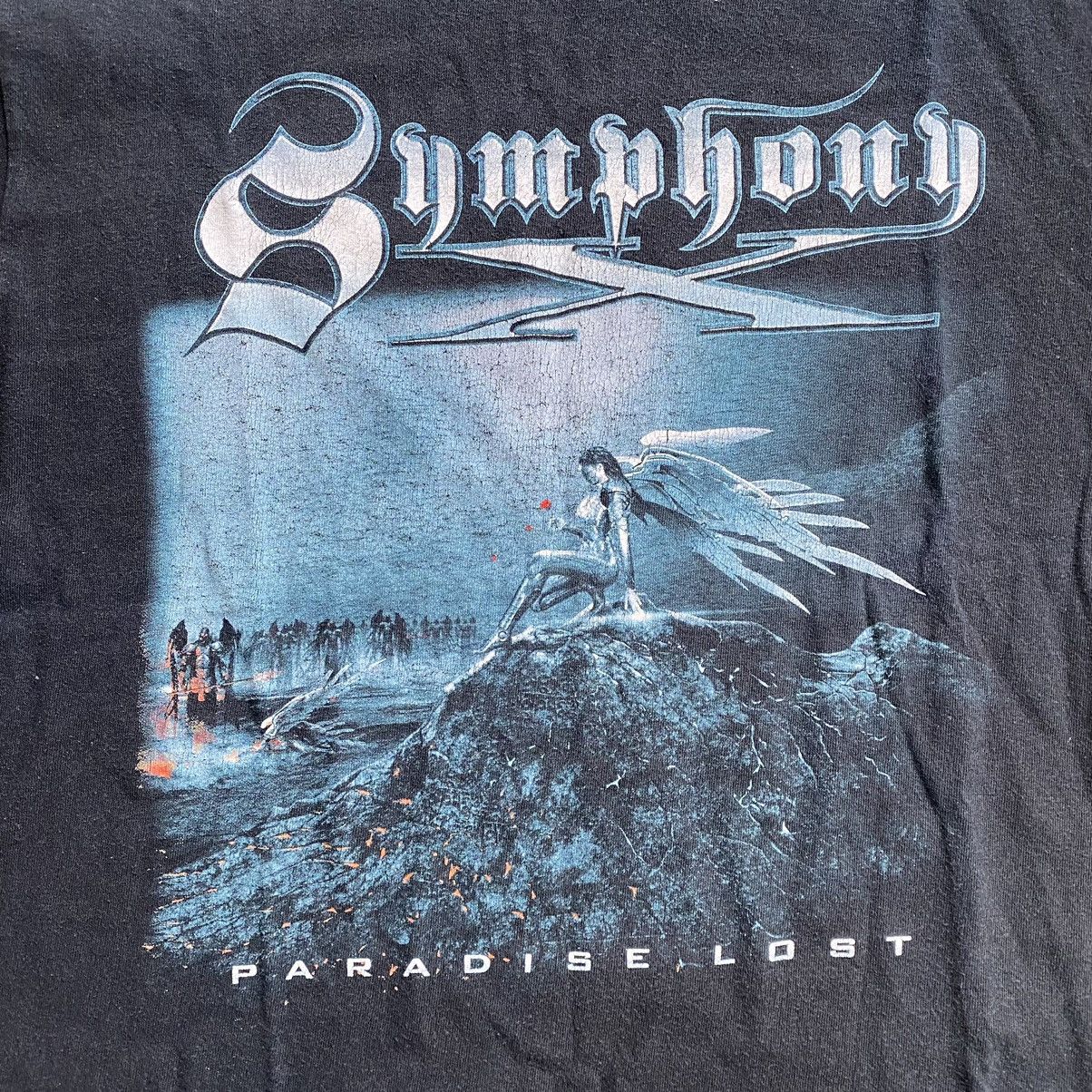 Band Tees VINTAGE SYMPHONY X BAND EURO TOUR T SHIRT Size US M / EU 48-50 / 2 - 3 Thumbnail