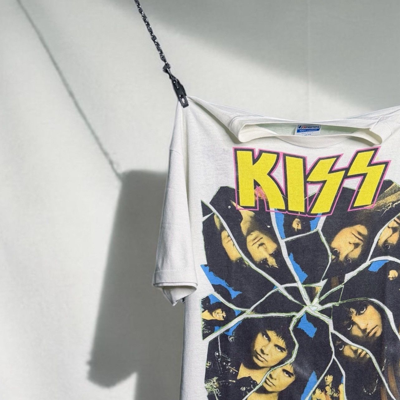 Band Tees × Vintage Vintage Kiss ©1987 - Crazy Nights Album Cover Size US L / EU 52-54 / 3 - 2 Thumbnail