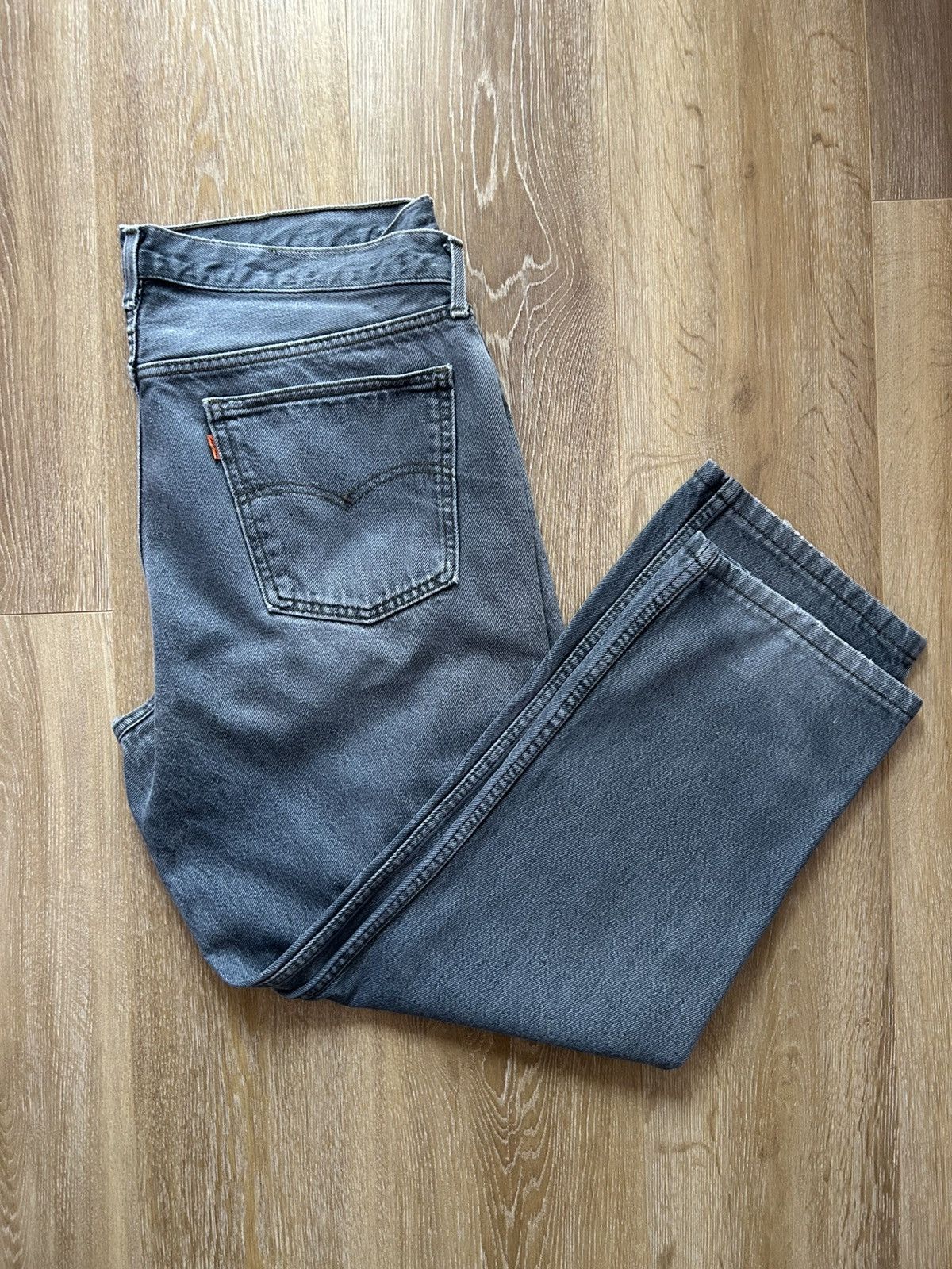 Levi's × Levi's Vintage Clothing × Vintage 🔥VINTAGE BAGGY LEVIS 615 ASH GRAY DENIM JEANS 1997🔥 Size US 38 / EU 54 - 1 Thumbnail