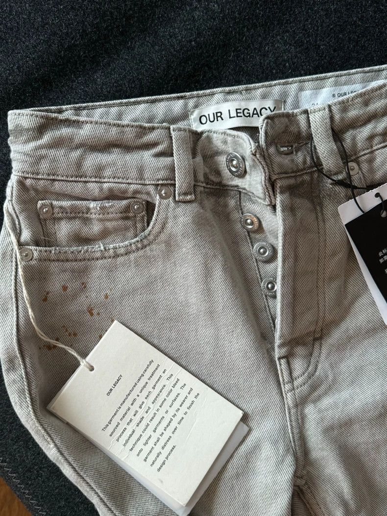 OUR LEGACY Distressed Denim Jeans in New Condition - dmc