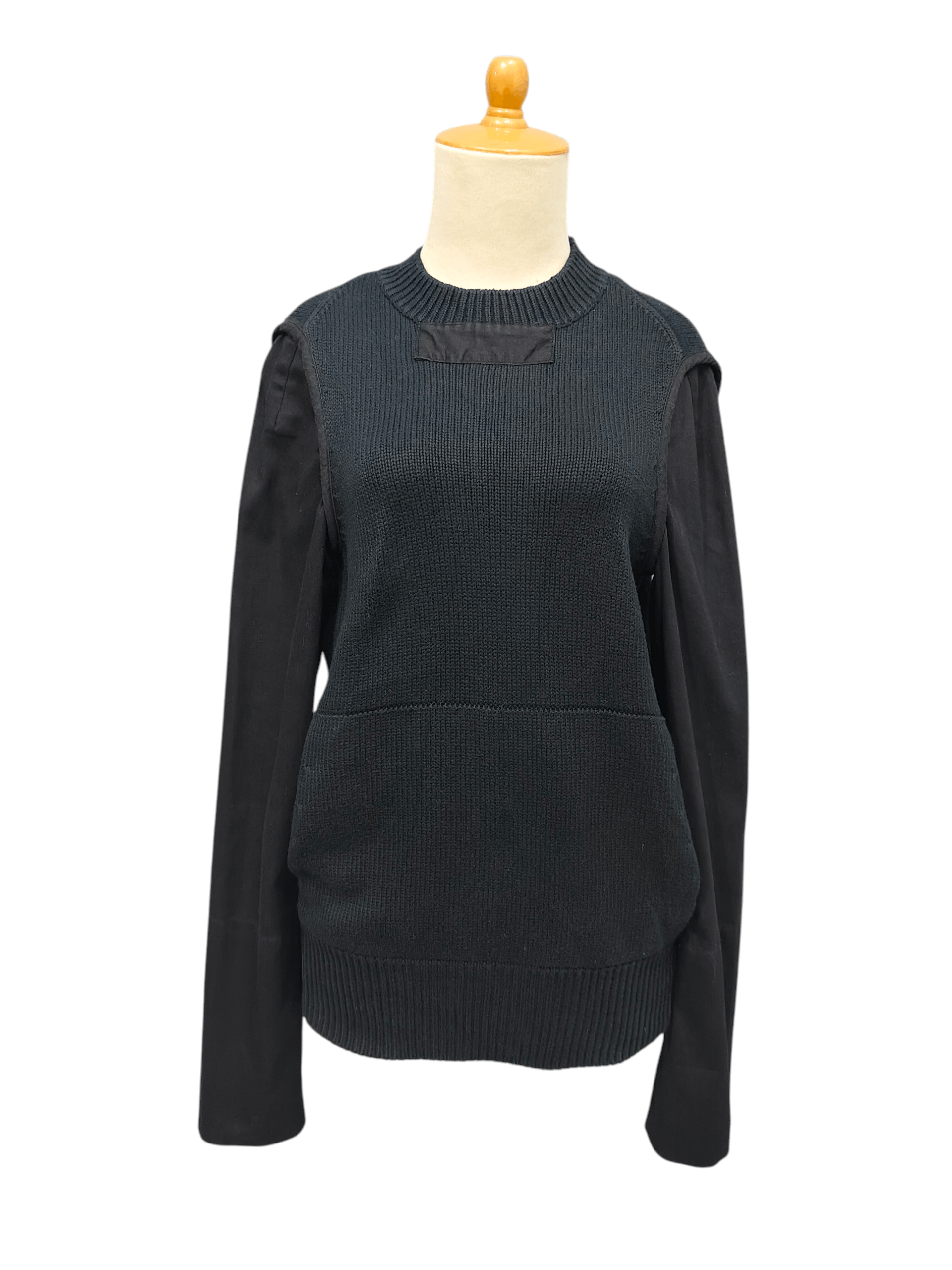 Tsumori Chisato Tsumori Chisato- Hybrid Layered Docking Knit Shirt Size M / US 6-8 / IT 42-44 - 11 Thumbnail