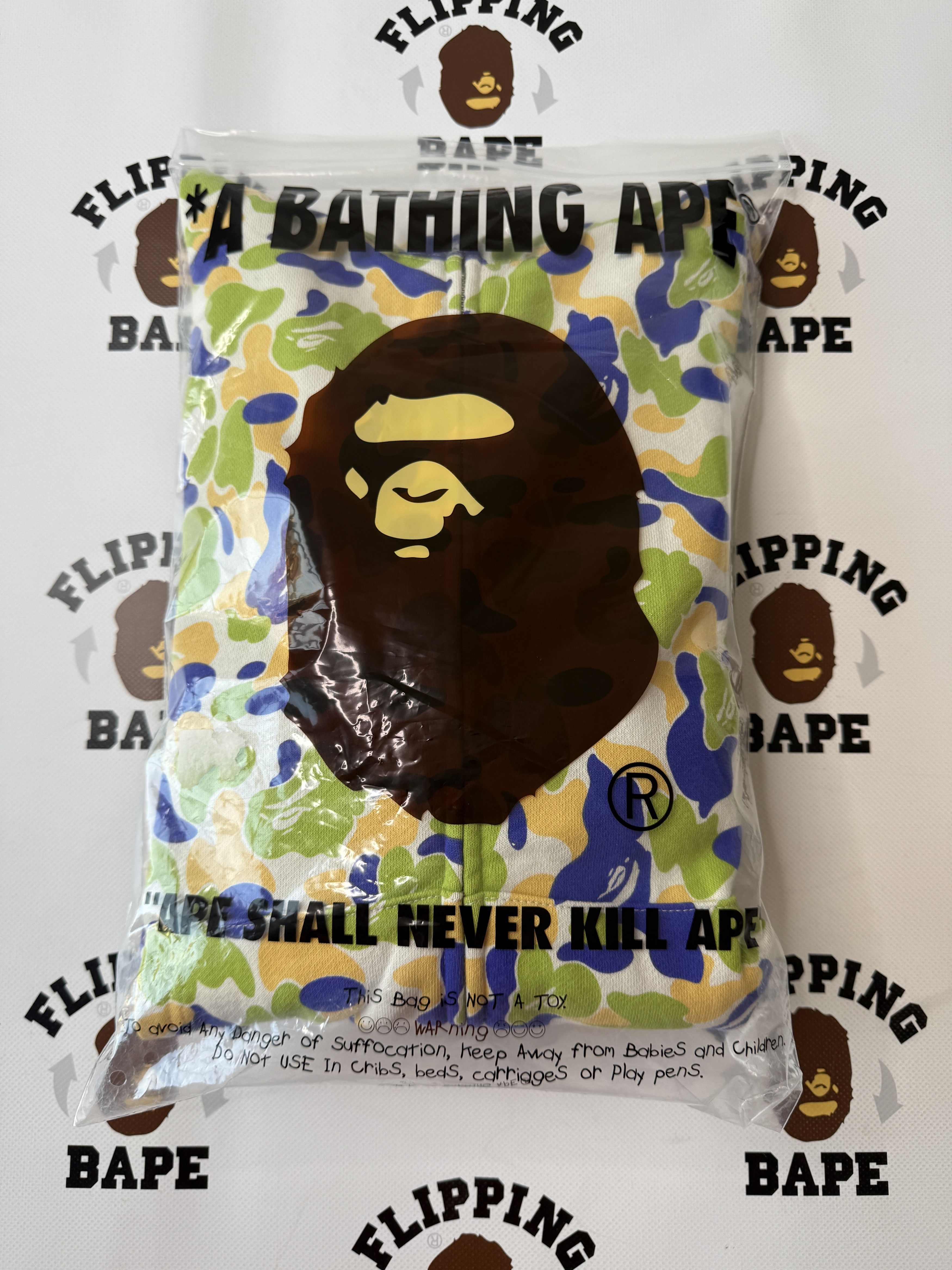 Bape BAPE NEW JERSEY SHARK FULL ZIP HOODIE Size US S / EU 44-46 / 1 - 17 Thumbnail