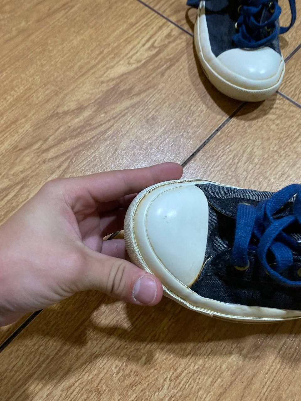 Diesel Y2K Vintage Diesel High Sneakers Streetwear Denim Rare Style Size US 10 / IT 40 - 9 Thumbnail