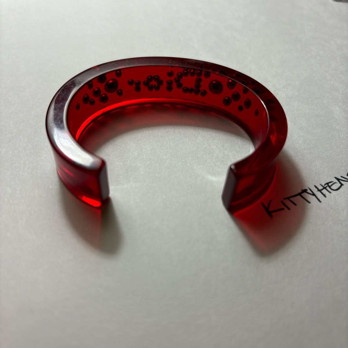 Dior Vintage red Dior cuff Size ONE SIZE - 2 Thumbnail
