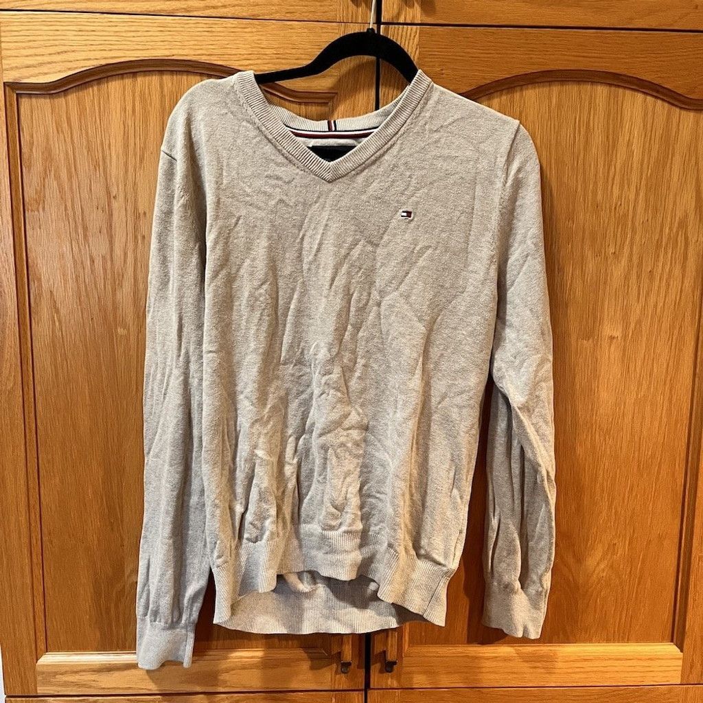Tommy Hilfiger Knitted v-neck sweater Size US M / EU 48-50 / 2 - 2 Thumbnail