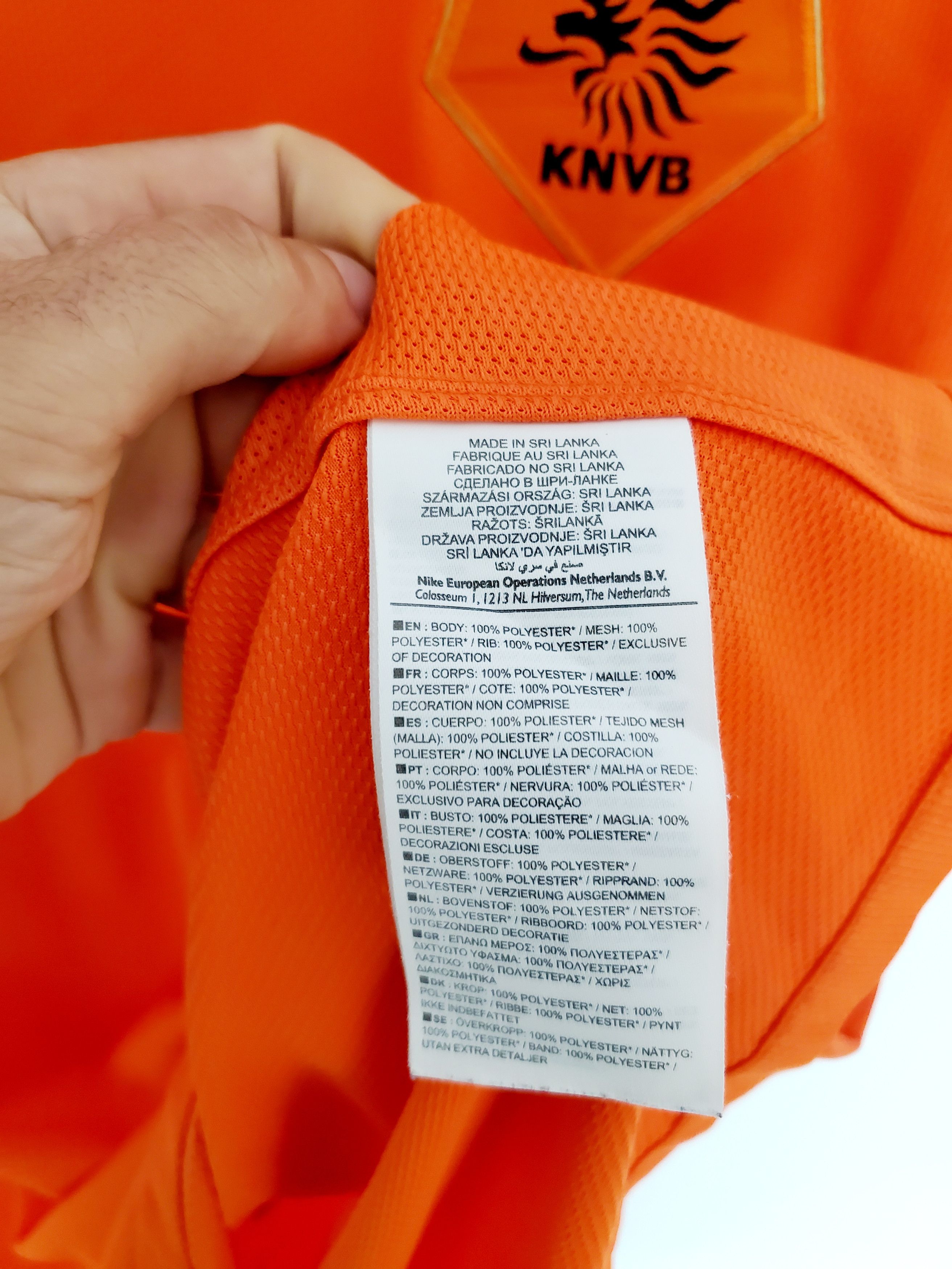 Nike NETHERLANDS 2010 2011 HOME JERSEY NIKE New condition Xl Size US XL / EU 56 / 4 - 6 Thumbnail