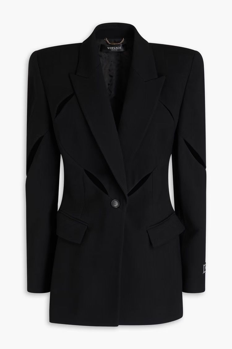 Versace o1y0226 Blazer in Black Size XS / US 0-2 / IT 36-38 - 1 Thumbnail