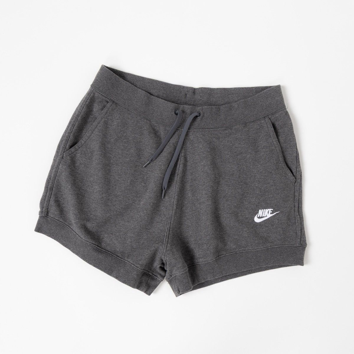 Nike Nike Womens Dark Gray Sweat Shorts Casual Lounge Athletic Size 30" / US 8 / IT 44 - 1 Thumbnail