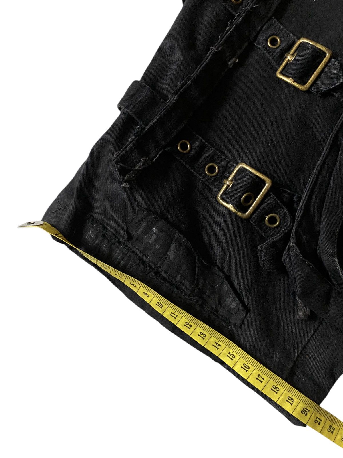 14th Addiction 2000's In The Attic Grunge 3D Gasmask Shorts Size US 29 - 10 Thumbnail