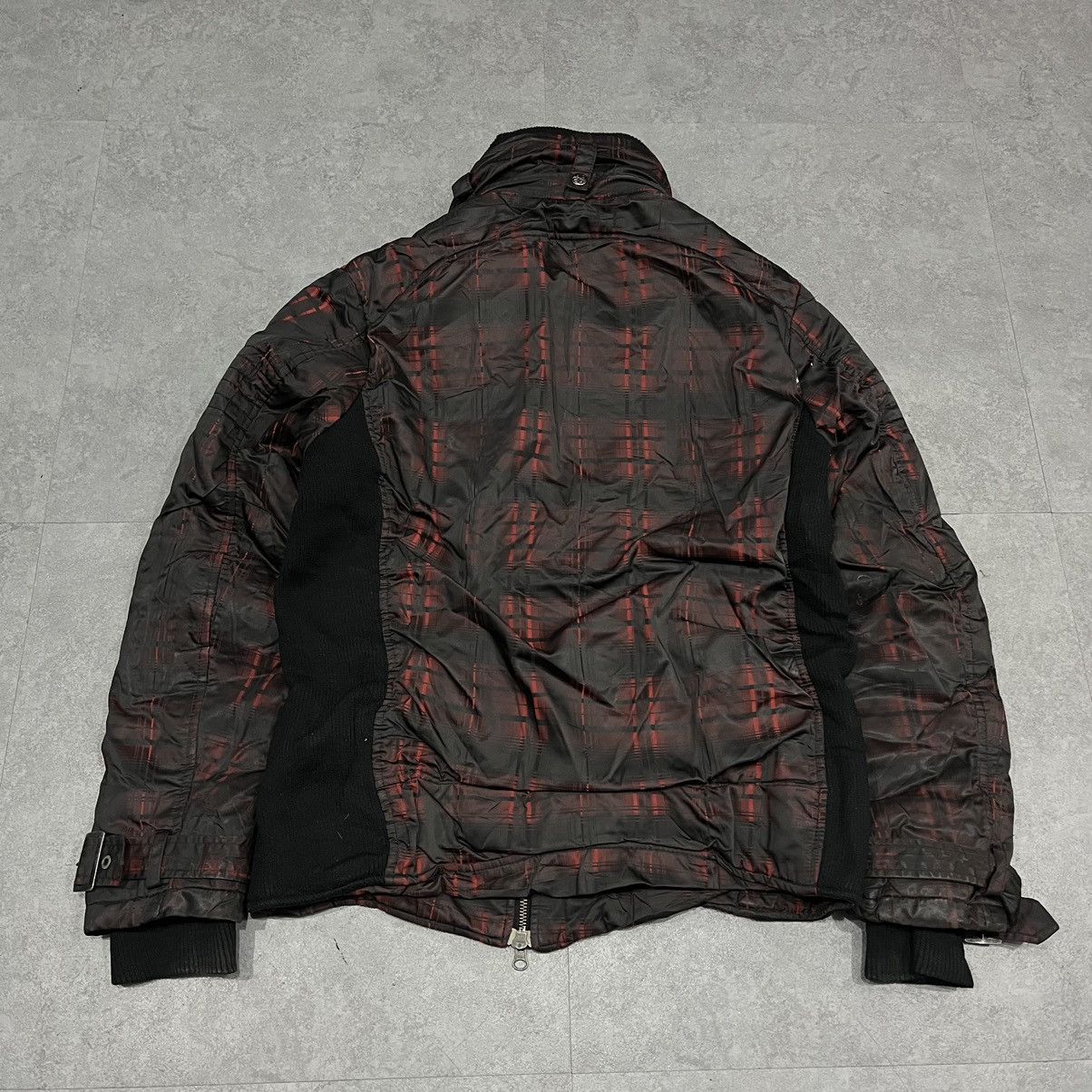 14th Addiction 2000s SEMANTIC DESIGN PLAID BONO JACKET Size US L / EU 52-54 / 3 - 9 Thumbnail