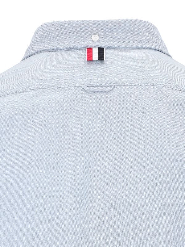 Thom Browne o1s22i1n1224 Oxford Cotton Button-down Shirt in Light Blue Size US XL / EU 56 / 4 - 4 Thumbnail