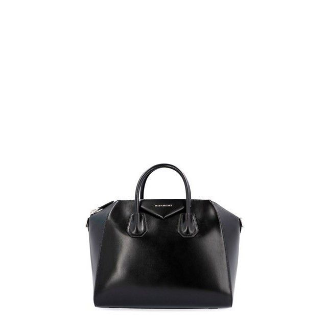 GIVENCHY Antigona Small Black Leather Handbag New And Authen