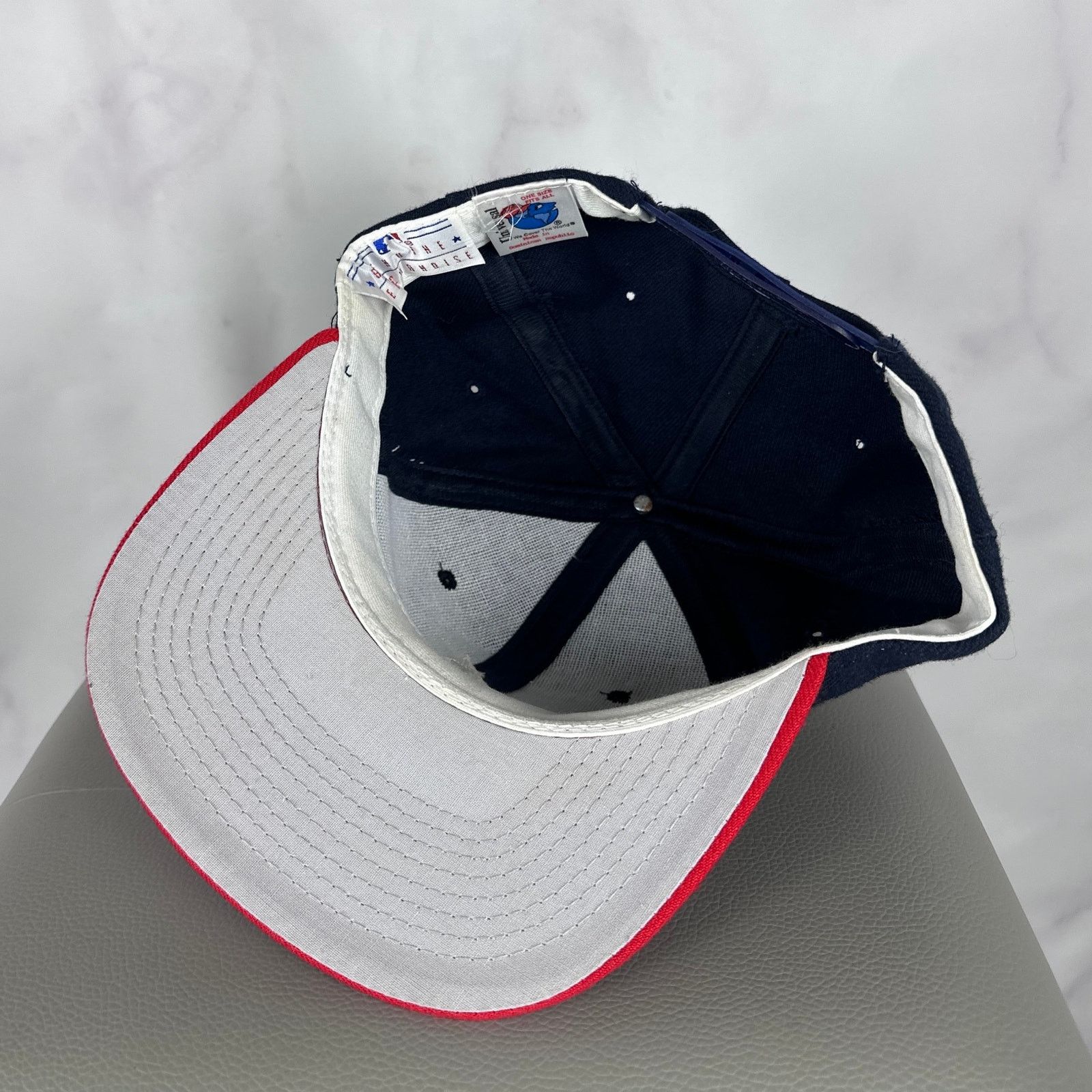 MLB Vintage Atlanta Braves SnapBack Hat Size ONE SIZE - 5 Thumbnail