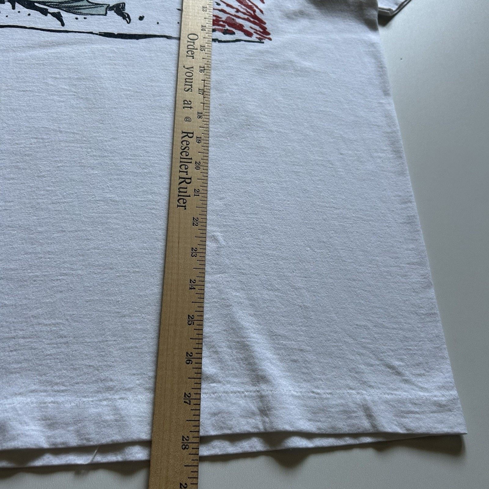 Fruit Of The Loom Vintage 90s Desert Storm Saddam Hussein Art T-Shirt XL Rare Size US XL / EU 56 / 4 - 7 Thumbnail