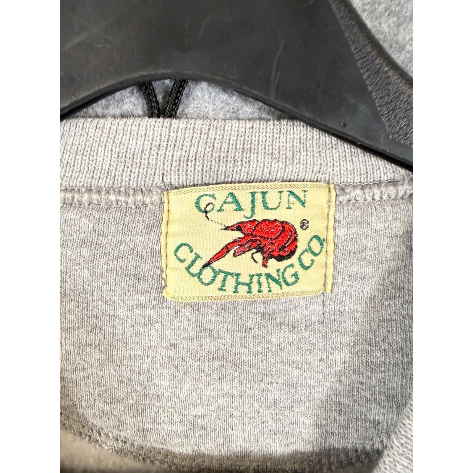 Vintage VINTAGE Cajun Clothing Co. Sweatshirt Mens XL Gray Embroidered Crew Neck USA 90s Size US XL / EU 56 / 4 - 6 Thumbnail