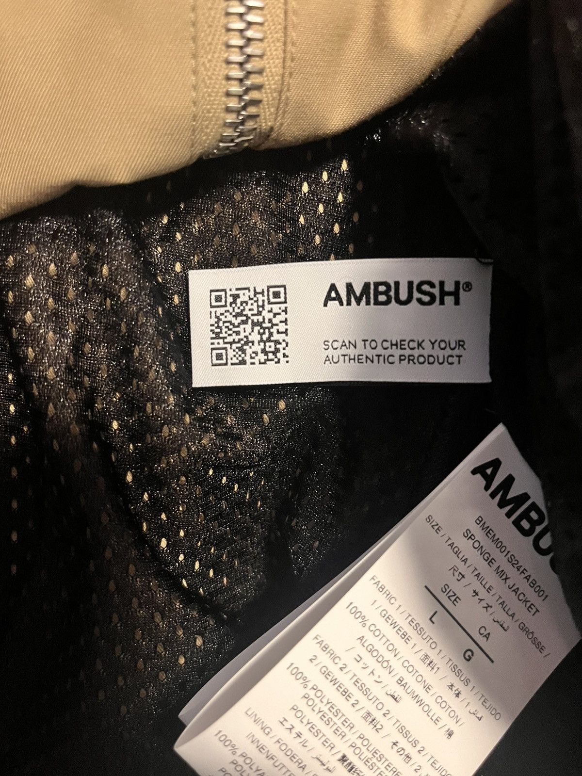 Ambush Design Ambush Sponge Mix Jacket Tree Size US L / EU 52-54 / 3 - 6 Thumbnail