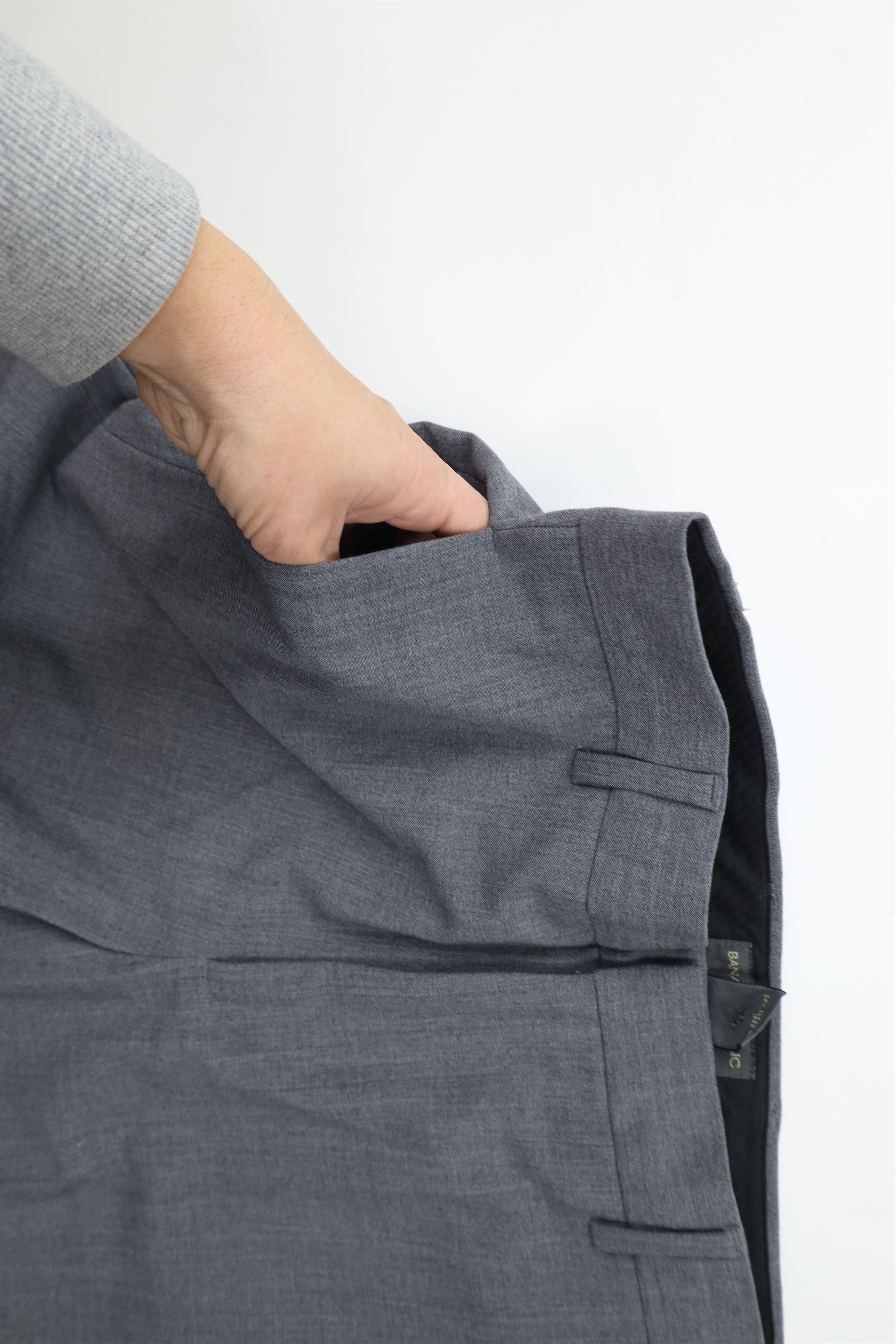 Banana Republic × Vintage Vintage Y2K 2001 Banana Republic Flared Wide Leg Chino Pants Size US 30 / EU 46 - 6 Thumbnail