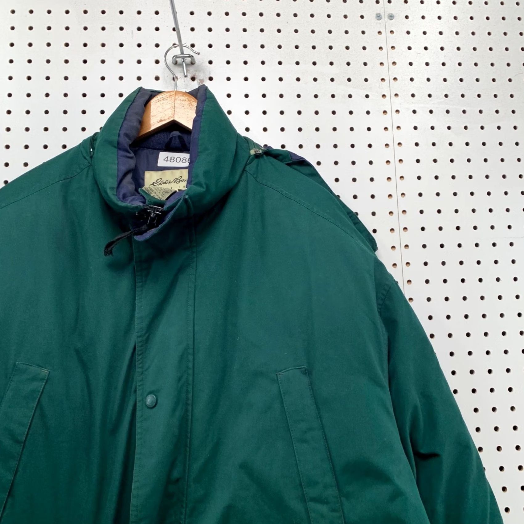 Eddie Bauer VINTAGE Eddie Bauer Parka Down Jacket Mens Large Green Ridgeline Hooded Puffer Size US L / EU 52-54 / 3 - 7 Thumbnail