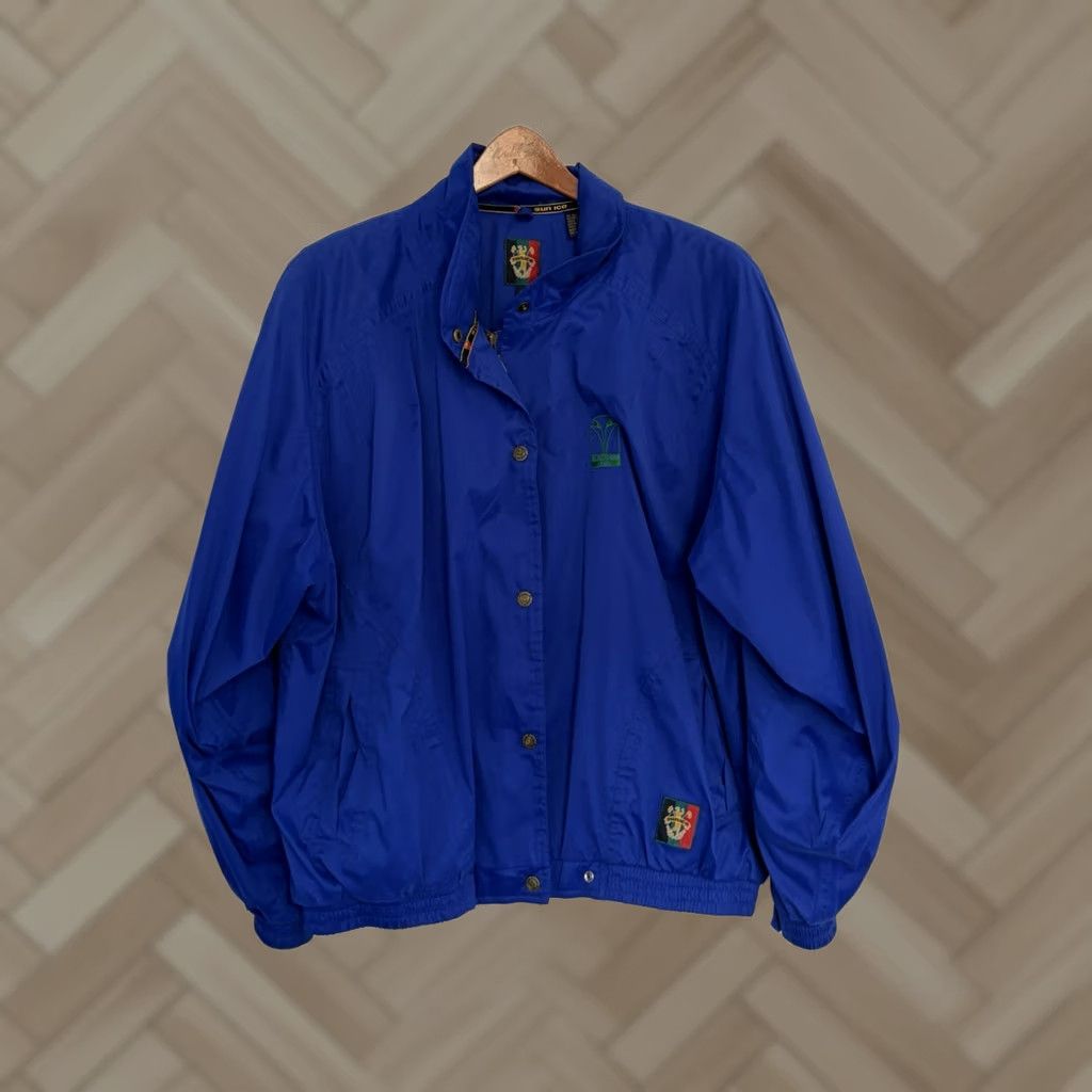 Vintage VINTAGE Sunice Blackwolf run Golf Jacket Blue Adult Large Mens Zip Size US L / EU 52-54 / 3 - 1 Thumbnail