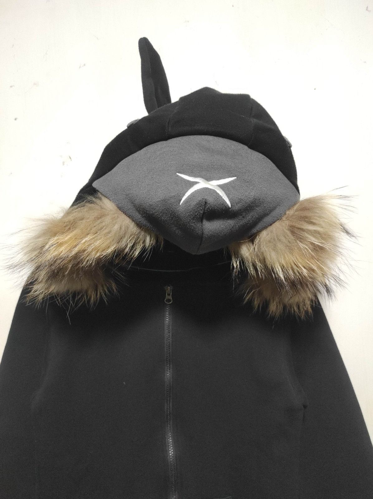 Japanese Brand Bird zip fur hoodie ifsix LGB style Size US XS / EU 42 / 0 - 3 Thumbnail