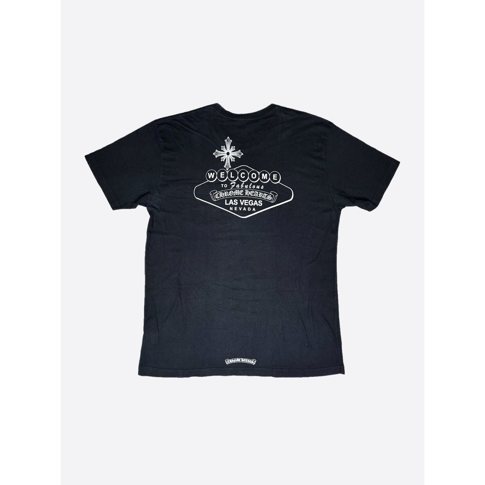 【新品未使用】CHROME HEARTS “Las Vegas” コットン Tシャツ CHROME HEARTSクロムハーツWELCOME ラスベガス限定モデルTシャツ