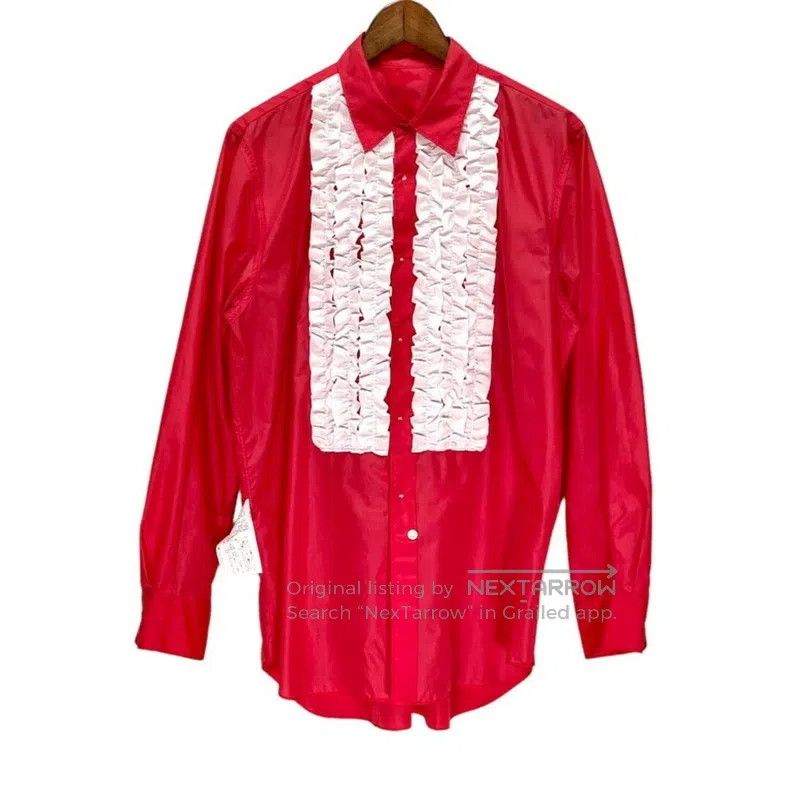 Comme des Garcons Comme Des Garcons Red shirt Size US S / EU 44-46 / 1 - 1 Thumbnail