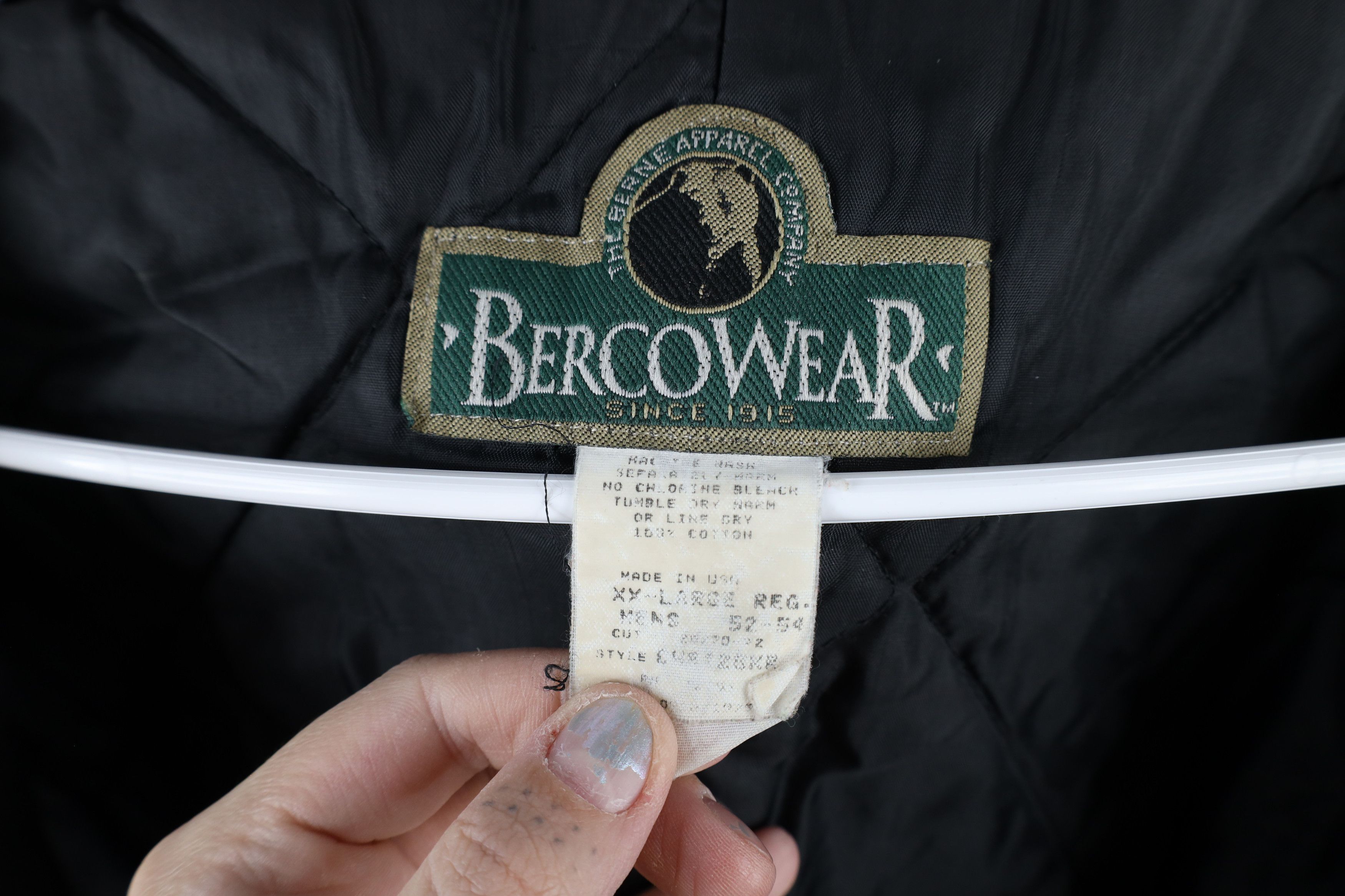 Vintage Vintage 90s Streetwear Quilted Canvas Chore Barn Jacket USA Size US XXL / EU 58 / 5 - 13 Thumbnail