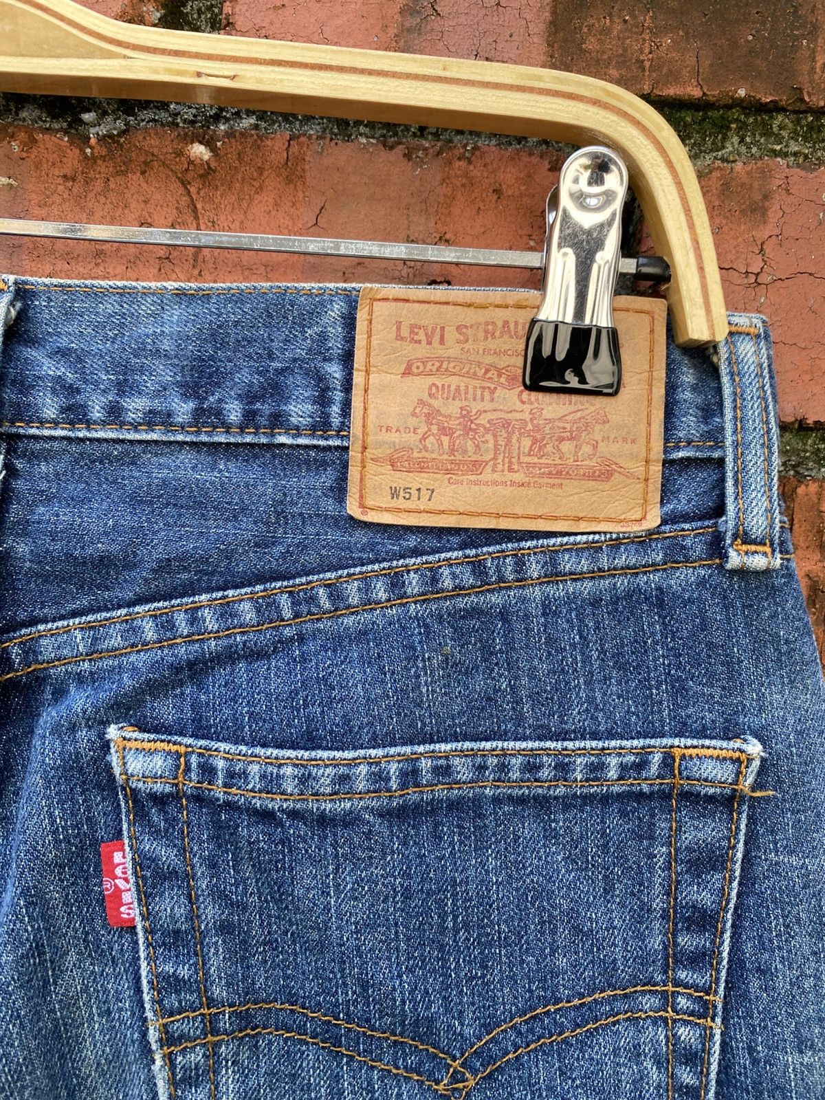 Levi's Vintage Clothing W30x28.5 Vintage levi's 517 flare bell bottom made in JAPAN Size 30" / US 8 / IT 44 - 4 Thumbnail