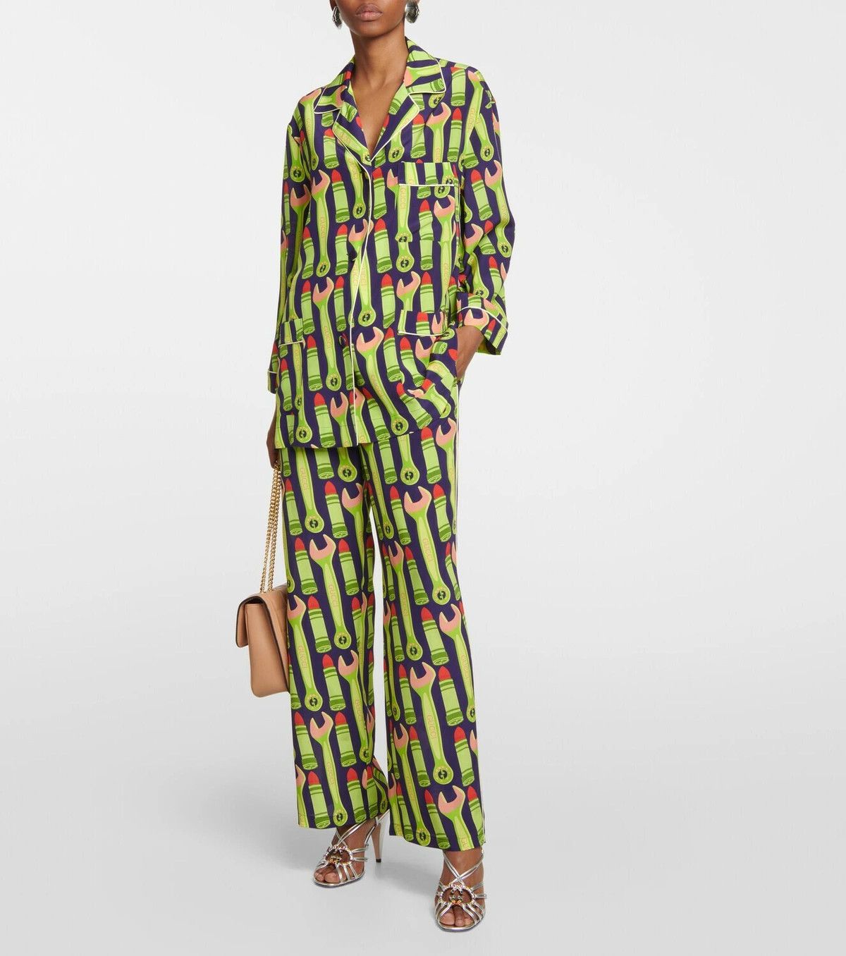 Gucci o1y0925 Sweatpant in Multicolor Size 26" / US 2 / IT 38 - 4 Thumbnail