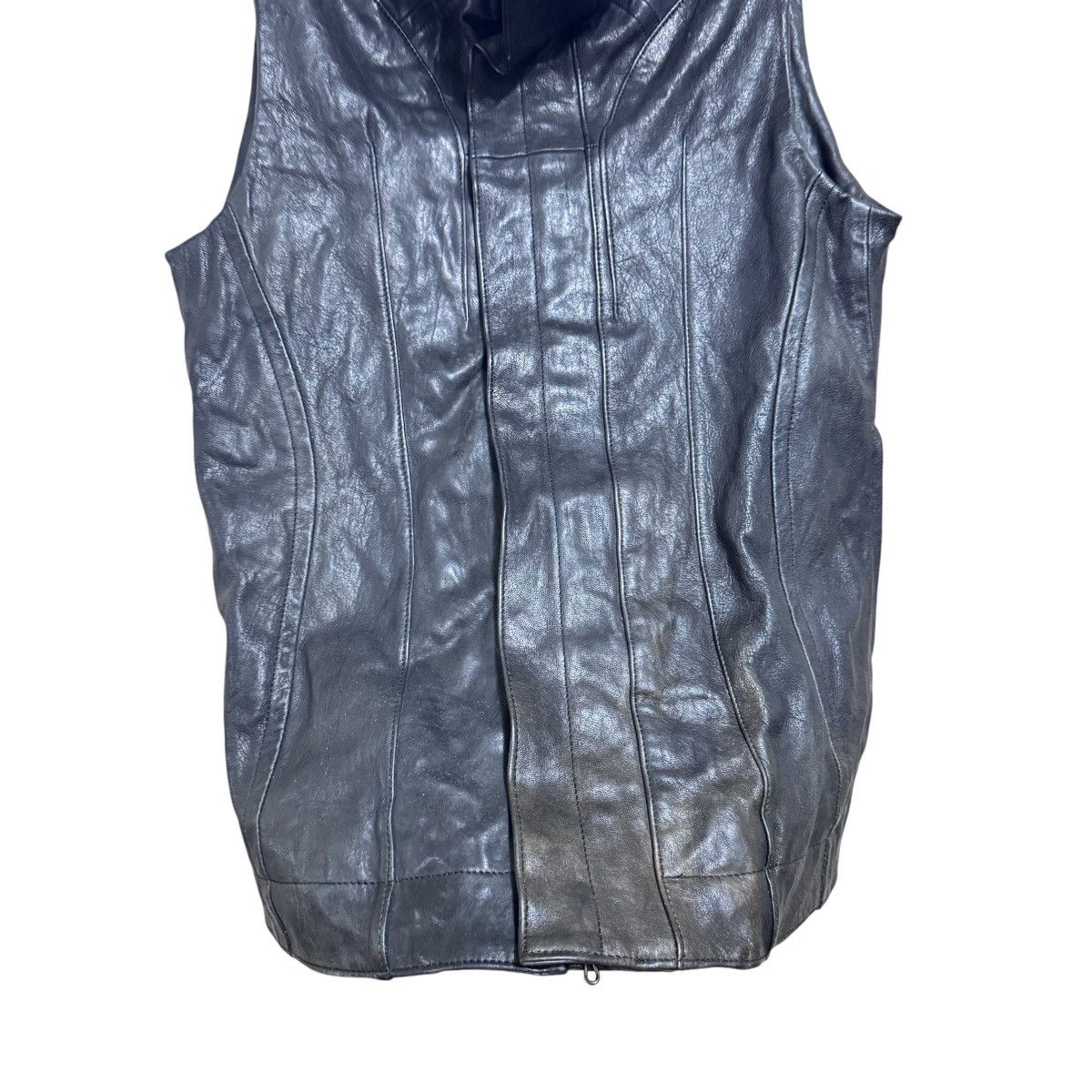 Julius FW2010 Julius Goth_ik; Leather Vest Hi-neck Size US S / EU 44-46 / 1 - 8 Thumbnail
