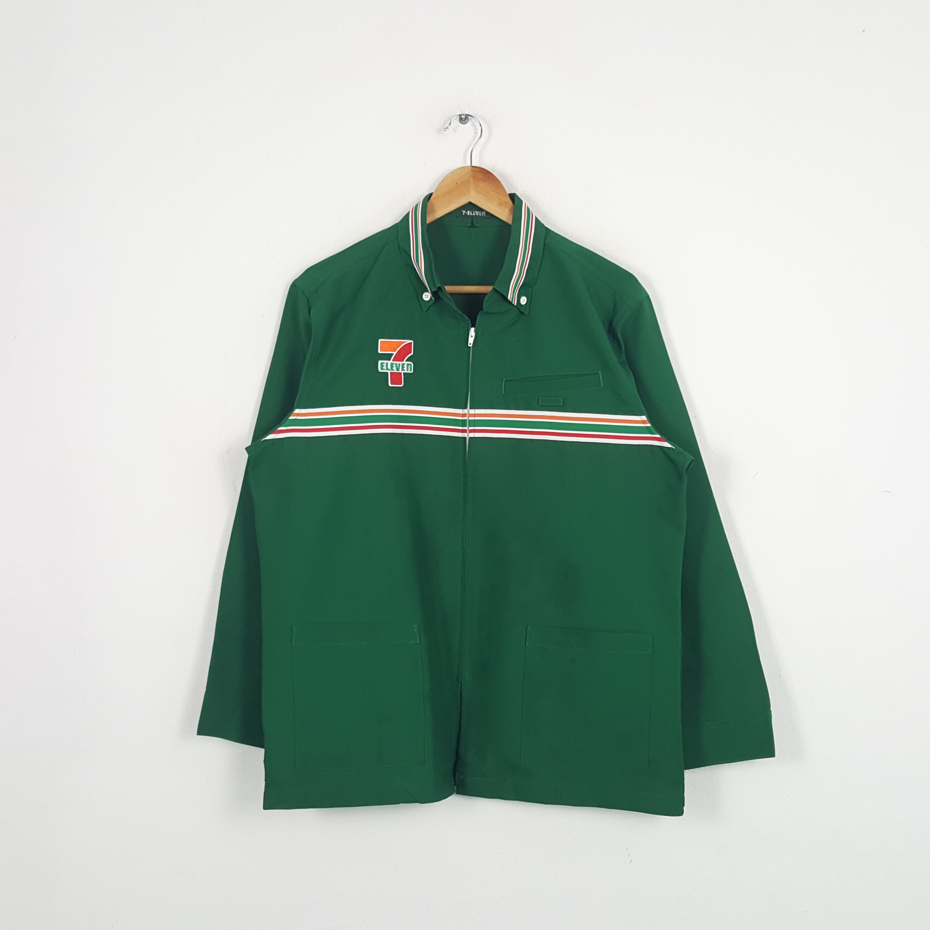 Japanese Brand × Vintage Vintage 7 Eleven Japanese Brand Uniform Jacket Size US M / EU 48-50 / 2 - 3 Thumbnail