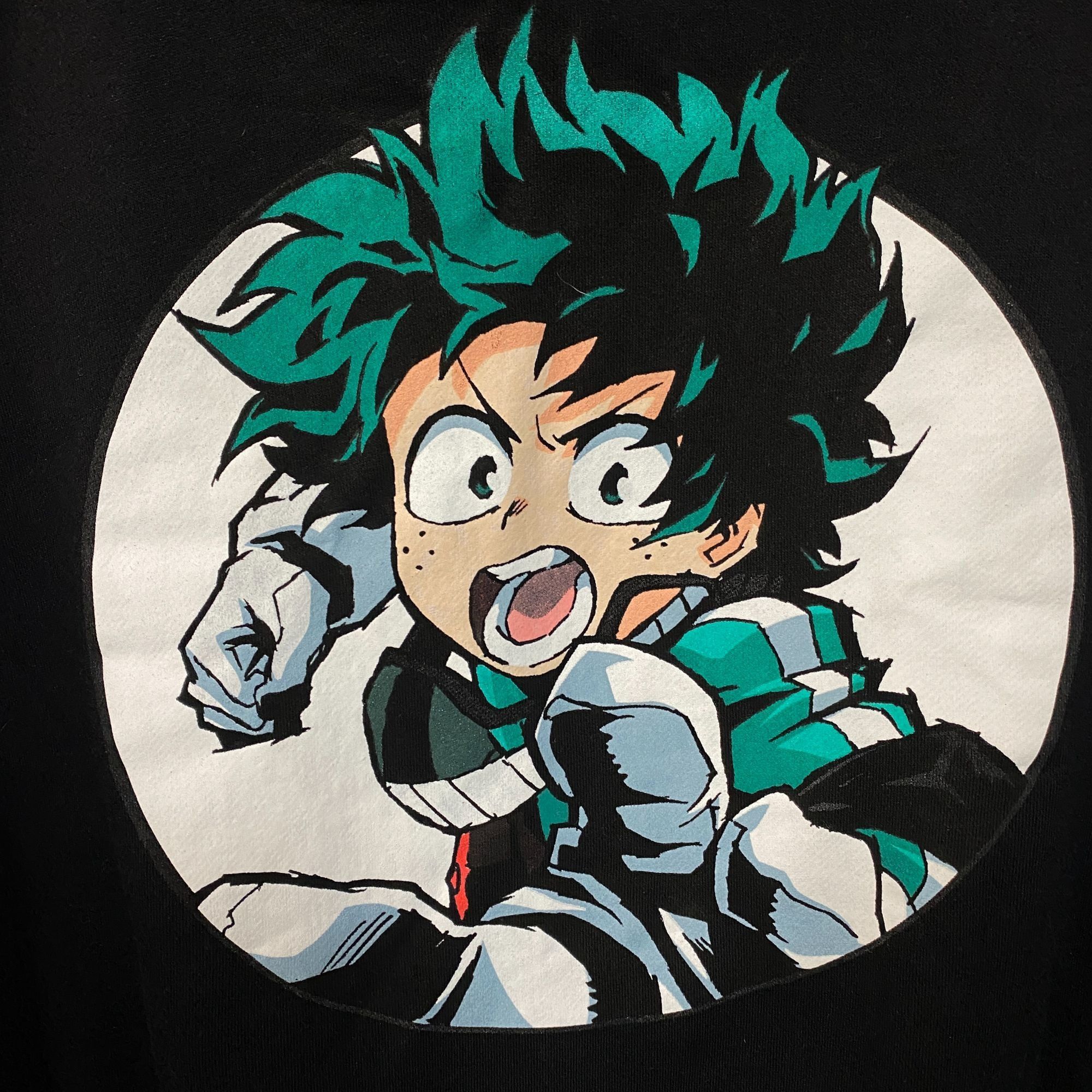 Anime My Hero Academia Izuku Midoriya "Deku" Graphic Hoodie Medium Size US M / EU 48-50 / 2 - 2 Thumbnail