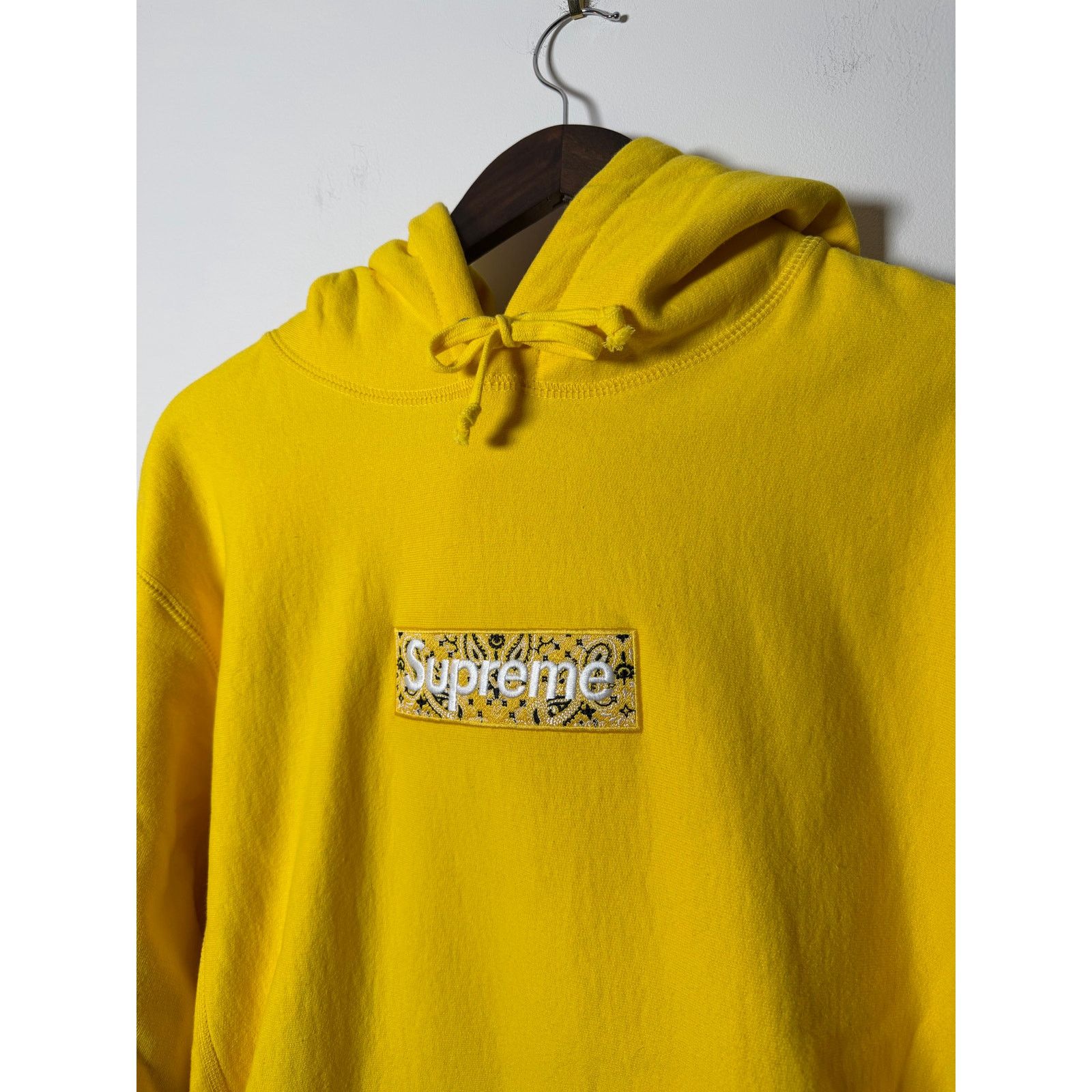 Supreme Bandana Box Logo Hooded Sweatshirt / Hoodie - Dark Brown 