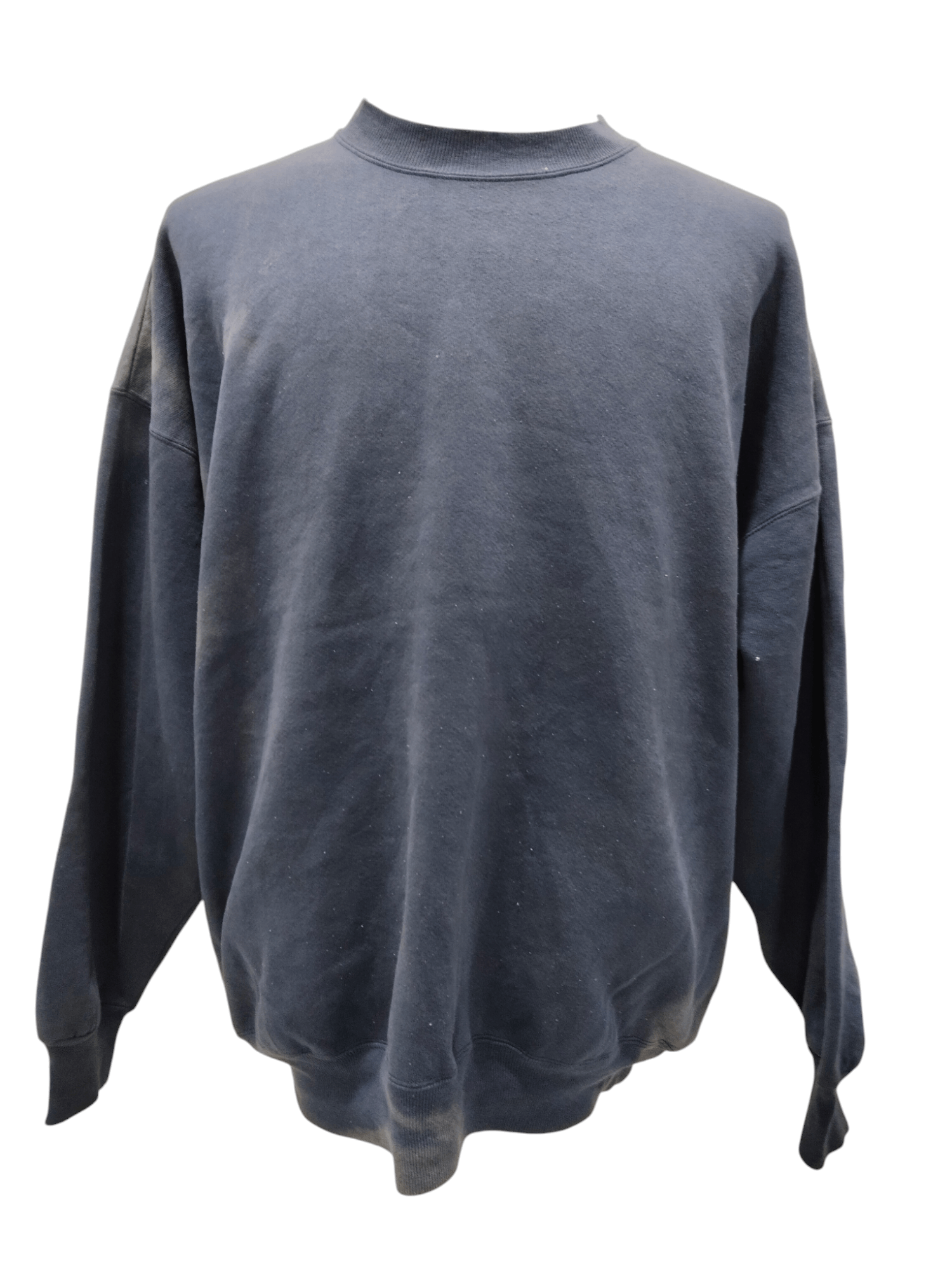 Hanes × Vintage Vintage 80s Hanes Faded Plain Sweatshirt Size US XL / EU 56 / 4 - 1 Thumbnail