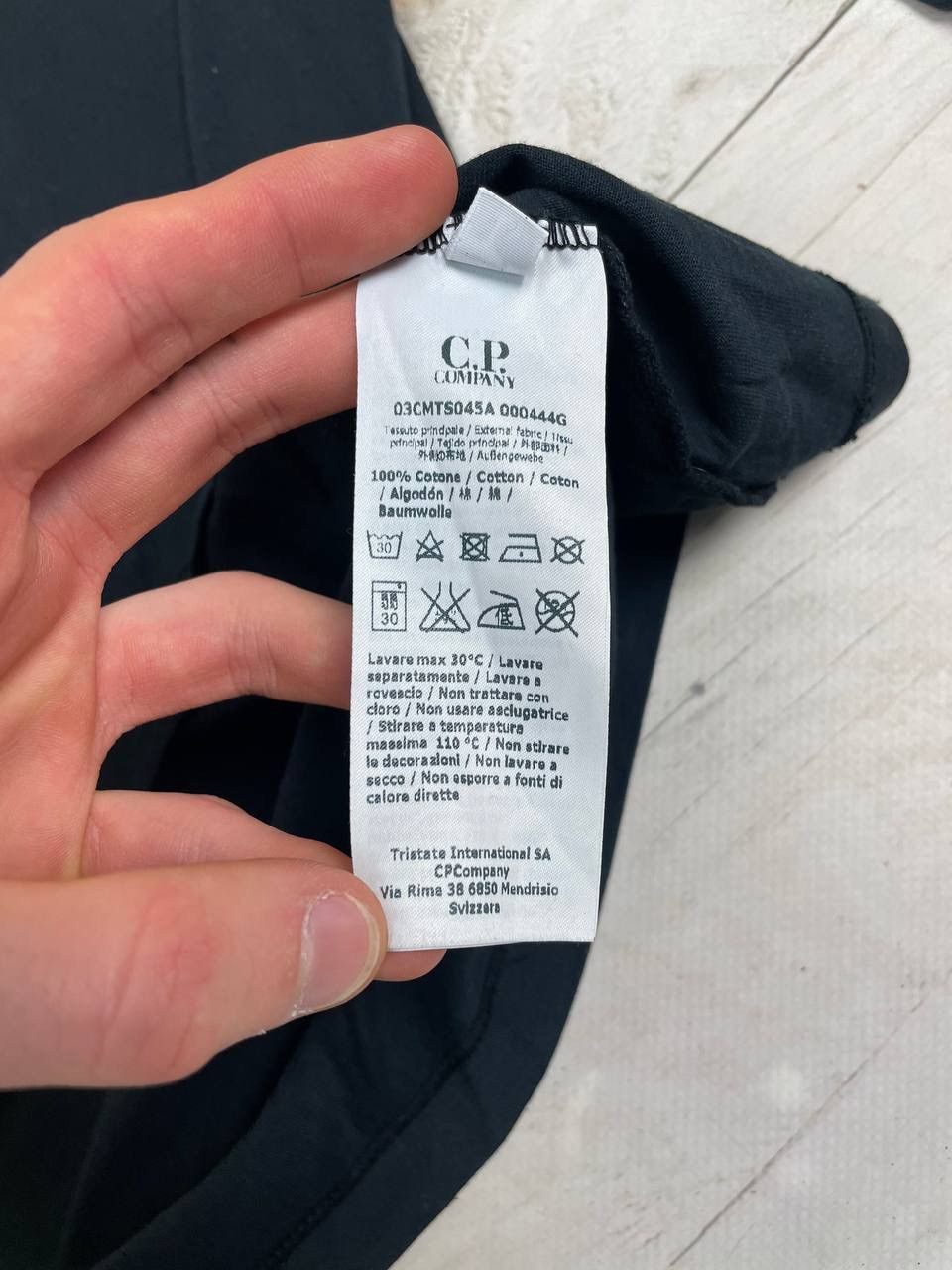 C.P. Company CP COMPANY LONG SLEEVE POCKET TEE LOGO Size US L / EU 52-54 / 3 - 9 Thumbnail