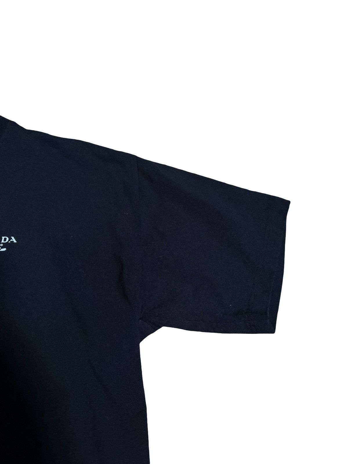 Prada 🔥1500$ Prada Logo Re-Nylon Jersey T Shirt/Prada Logo T shirt Size US L / EU 52-54 / 3 - 5 Thumbnail