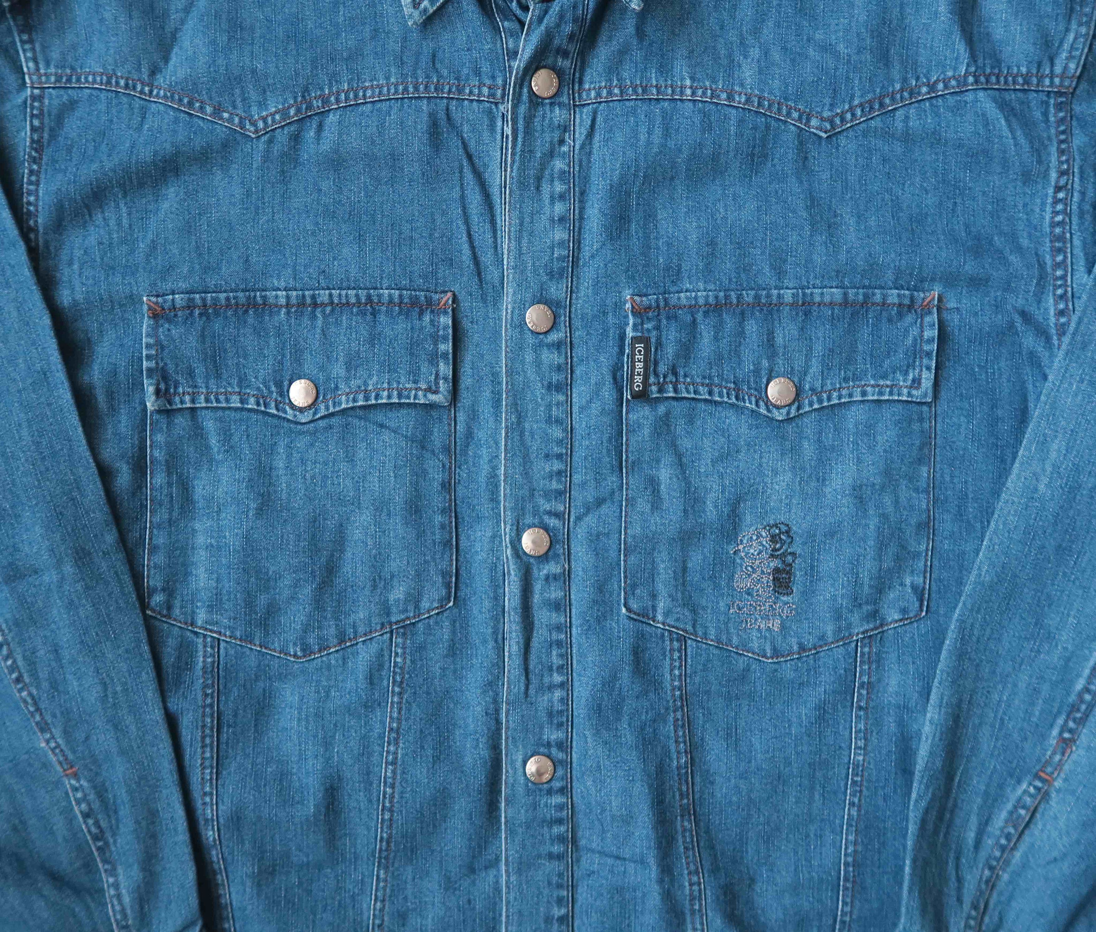 Iceberg Iceberg x Peanuts Co. Snoopy & Friends Denim Shirt Size US M / EU 48-50 / 2 - 3 Thumbnail