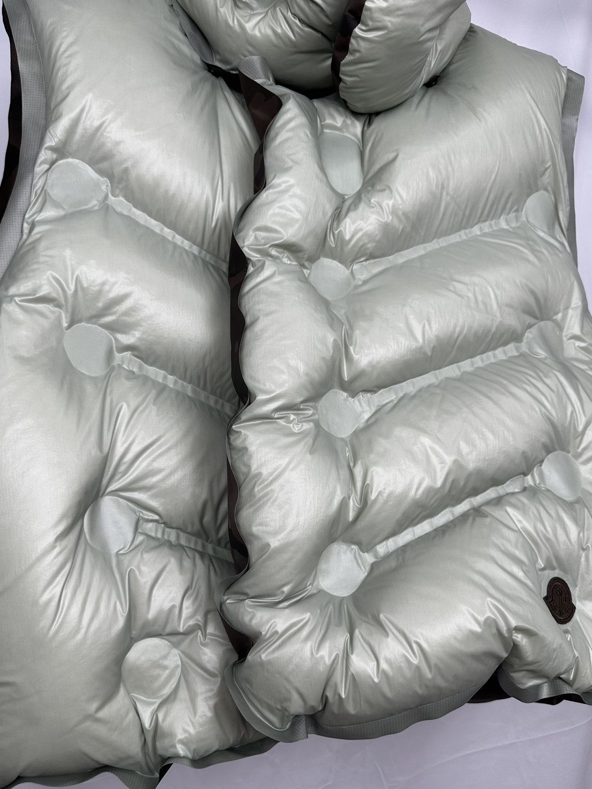 Dingyun Zhang Moncler Dingyun Zhang Zadena Reversible Ripstop Gilet Size US XS / EU 42 / 0 - 2 Thumbnail