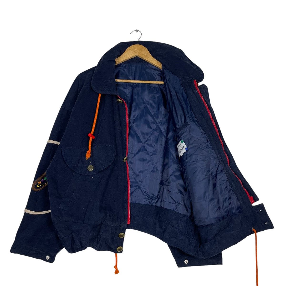 Jean Charles De Castelbajac 💥JEAN CASTELBAJAC NAVY MUSIC EMBROIDERY JACKET Size US M / EU 48-50 / 2 - 9 Thumbnail