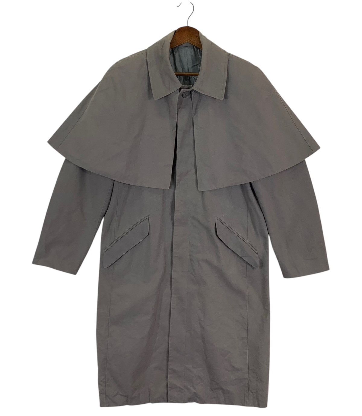 Vintage × agnes b. VINTAGE AGNES B HOMME PARIS OVERCOAT JACKET Size US S / EU 44-46 / 1 - 1 Thumbnail