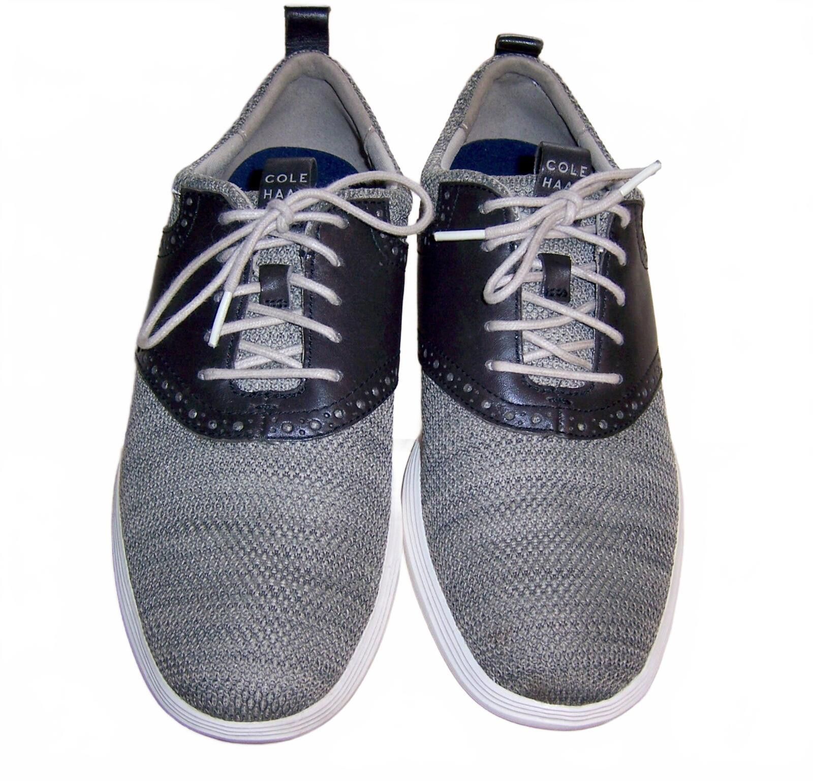 Cole Haan Cole Haan Grand Tour Knit Oxford Grey/Black - Men's 8.5 Size US 8.5 / EU 41-42 - 2 Thumbnail