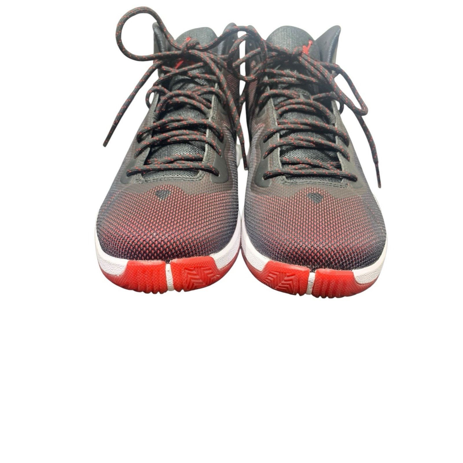 Nike NEWNike Mens Air Jordan Super Fly 4 Black Basketball Shoes 9 Size US 9 / EU 42 - 7 Thumbnail