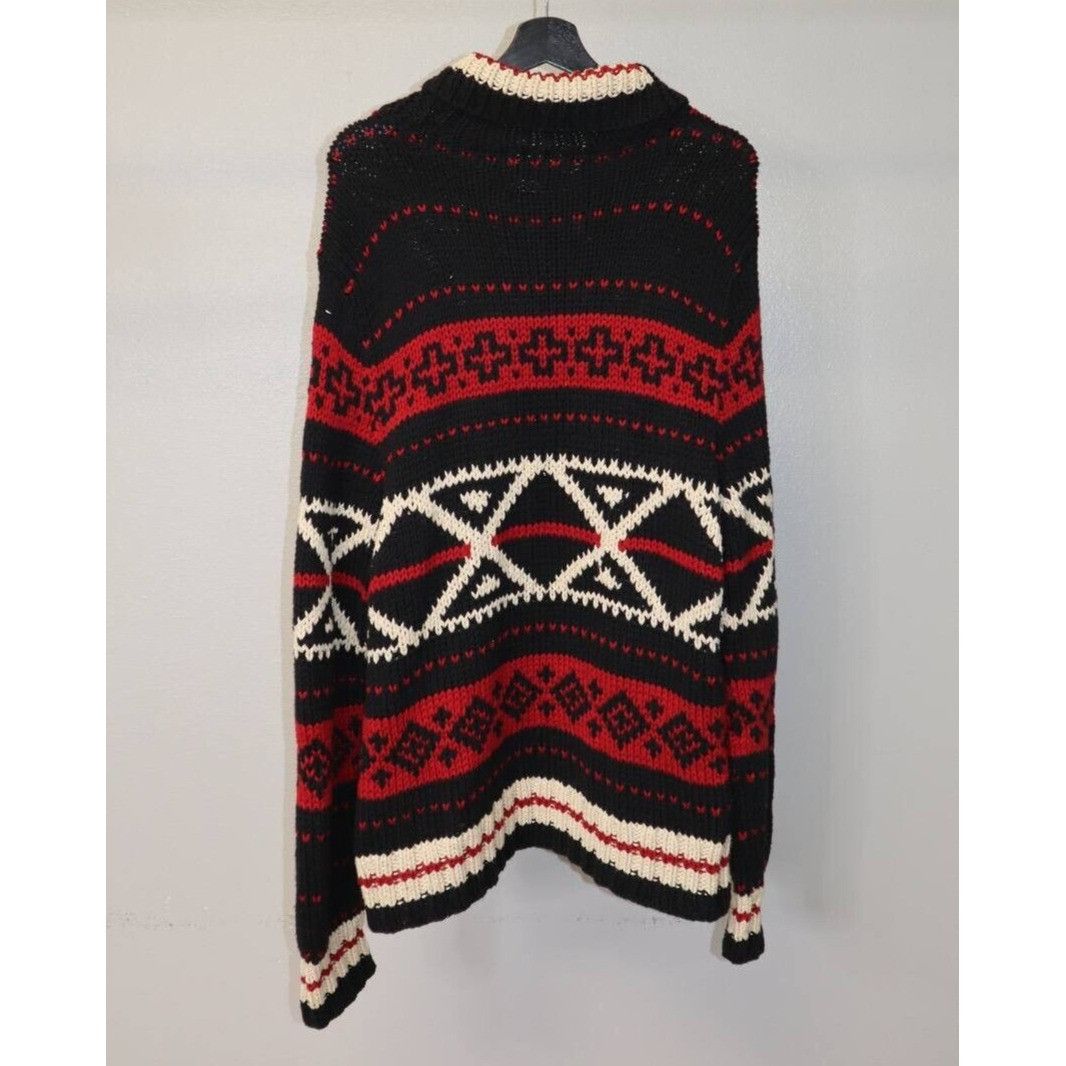 Polo Ralph Lauren VTG Polo Ralph Lauren Concho Button Shawl Collar Aztec Wool Size US XL / EU 56 / 4 - 5 Thumbnail